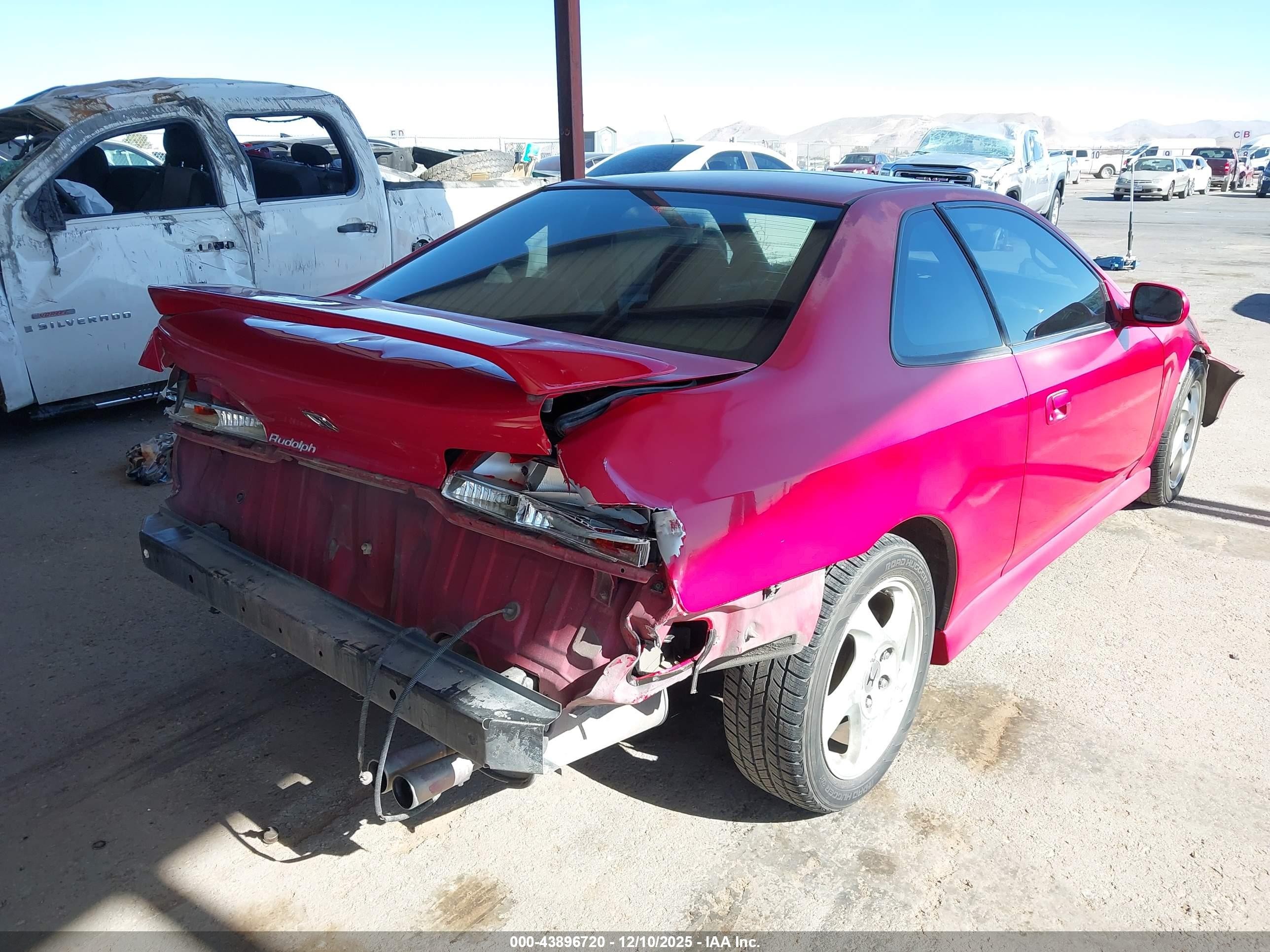 2001 Honda Prelude   Red vin: JHMBB61471C004326