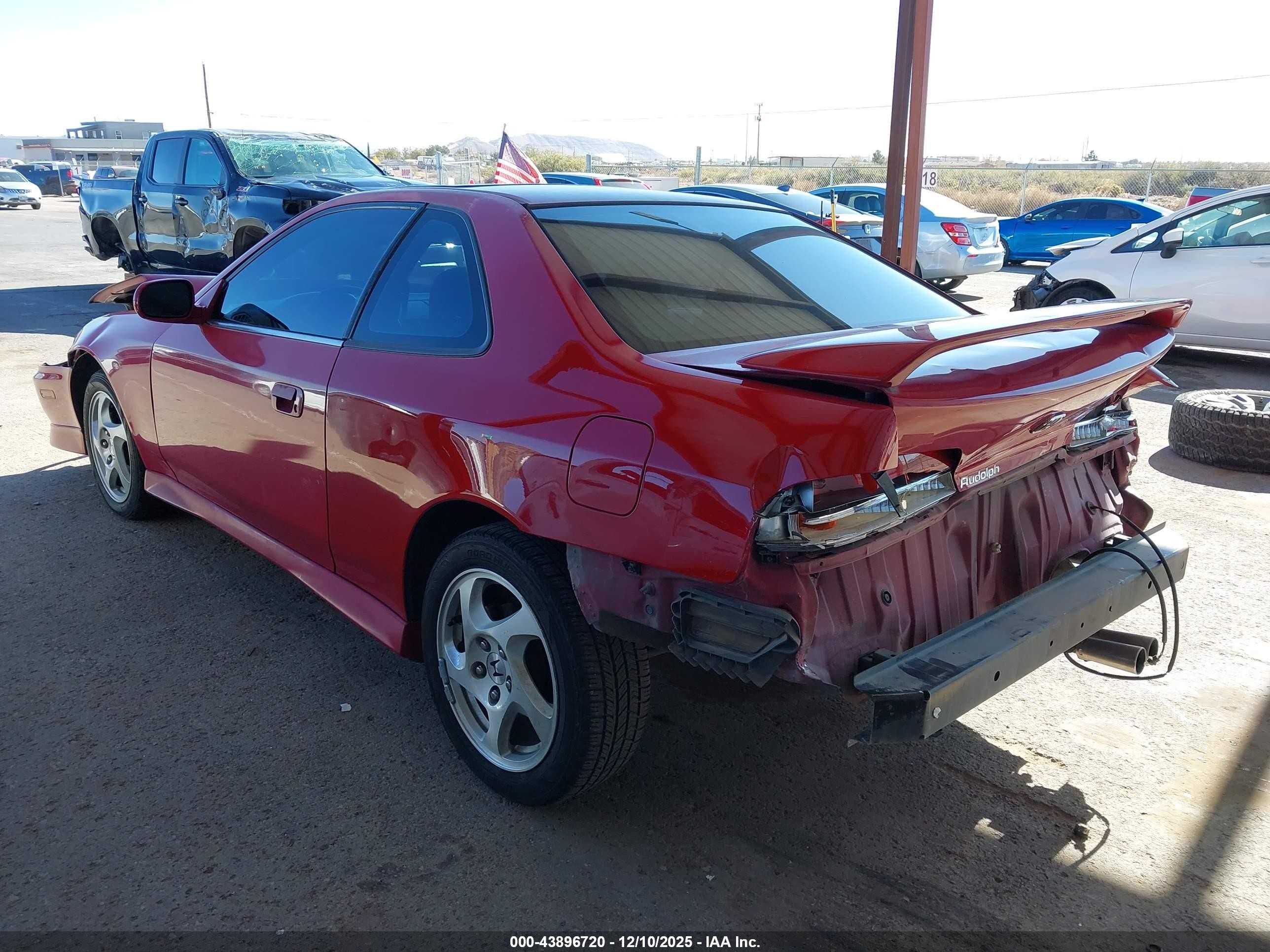 2001 Honda Prelude   Red vin: JHMBB61471C004326