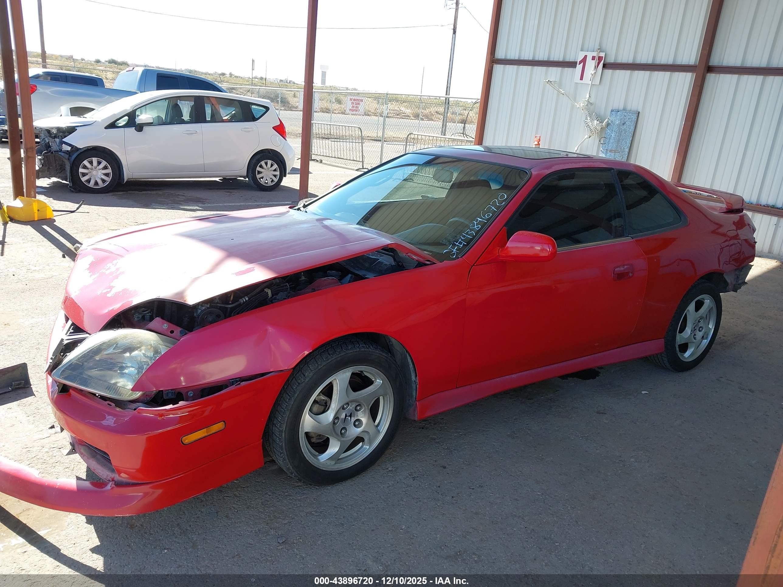 2001 Honda Prelude   Red vin: JHMBB61471C004326