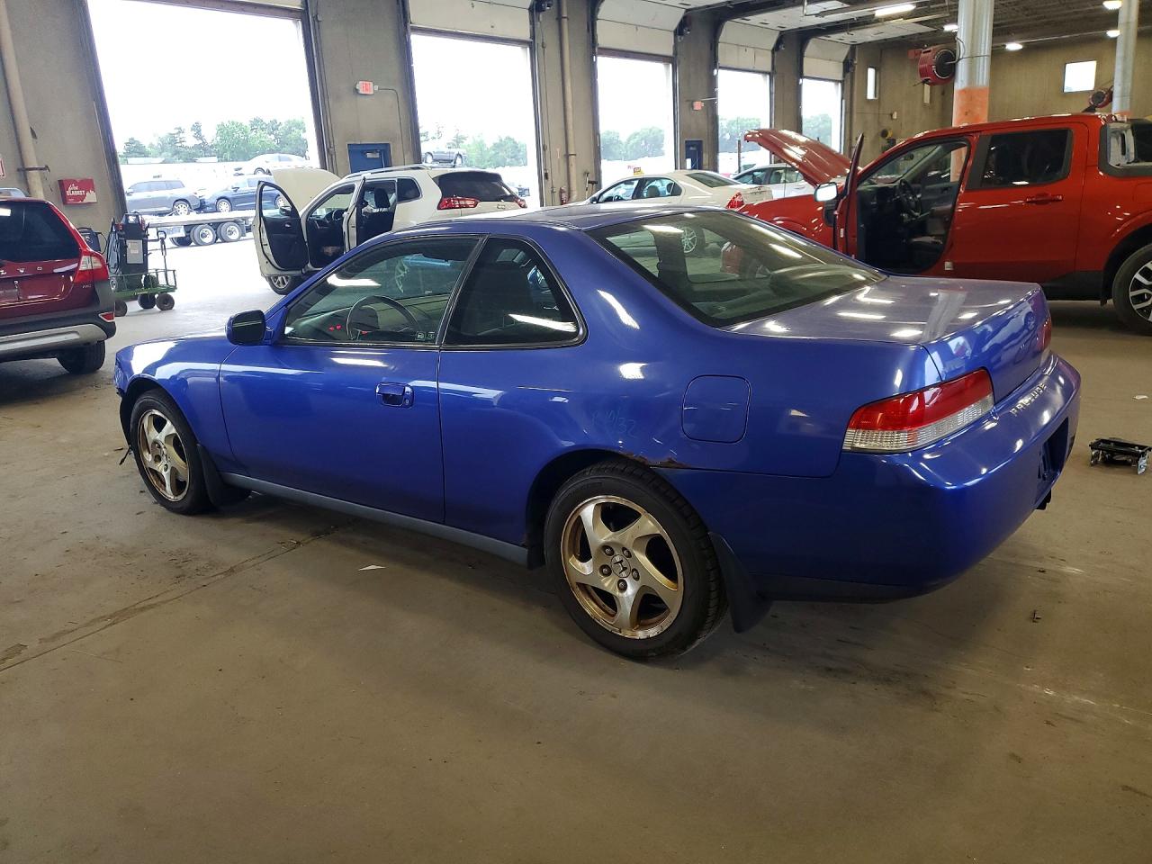2001 Honda Prelude Blue vin: JHMBB61471C004407