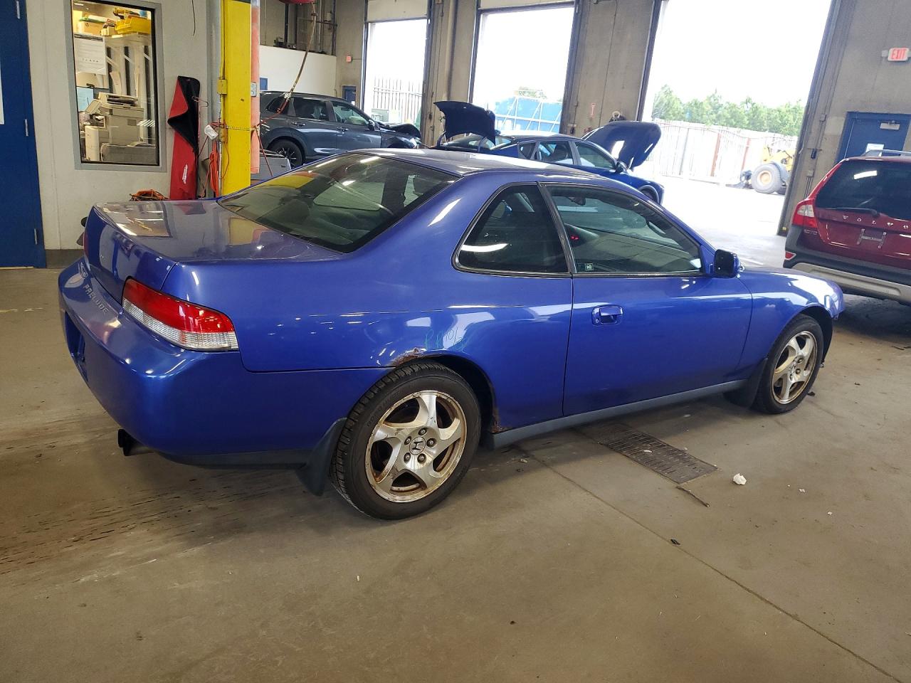 2001 Honda Prelude Blue vin: JHMBB61471C004407
