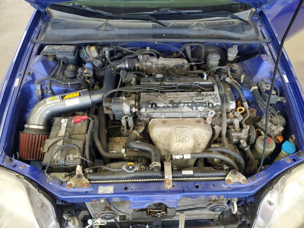2001 Honda Prelude Blue vin: JHMBB61471C004407