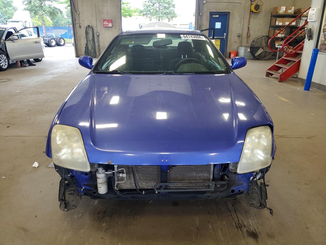 2001 Honda Prelude Blue vin: JHMBB61471C004407