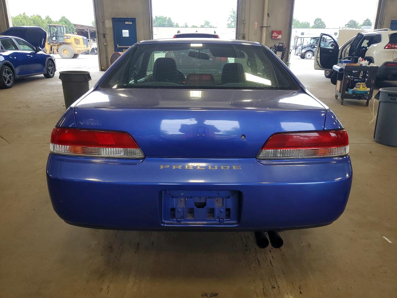 2001 Honda Prelude Blue vin: JHMBB61471C004407