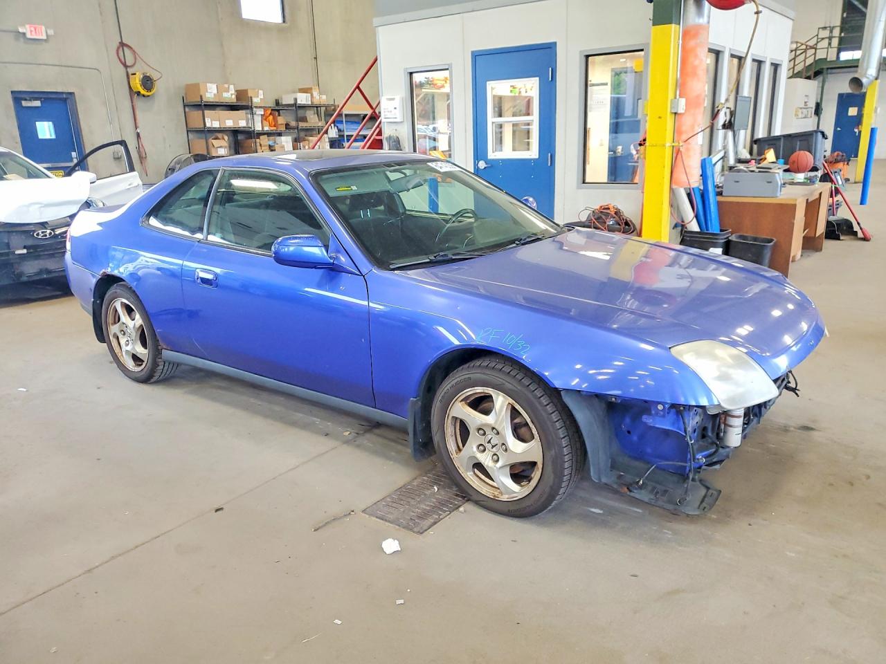2001 Honda Prelude Blue vin: JHMBB61471C004407