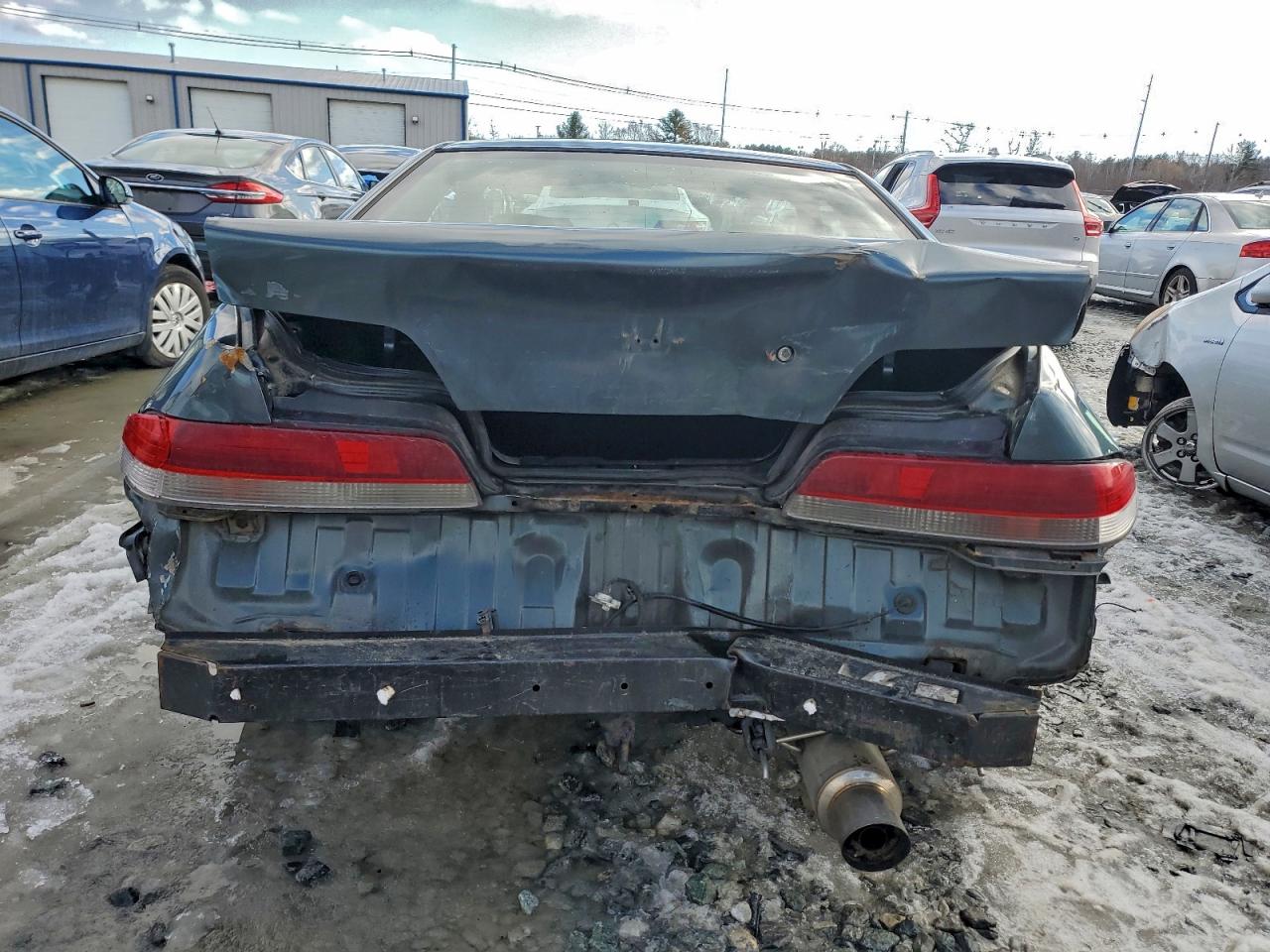 1997 Honda Prelude Green vin: JHMBB6147VC000167