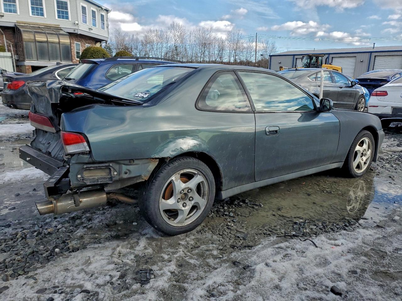 1997 Honda Prelude Green vin: JHMBB6147VC000167