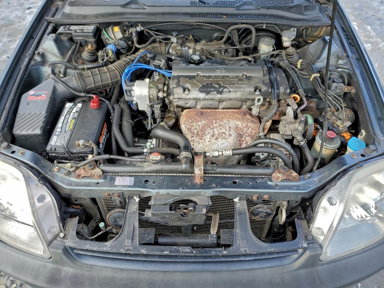 1997 Honda Prelude Green vin: JHMBB6147VC000167