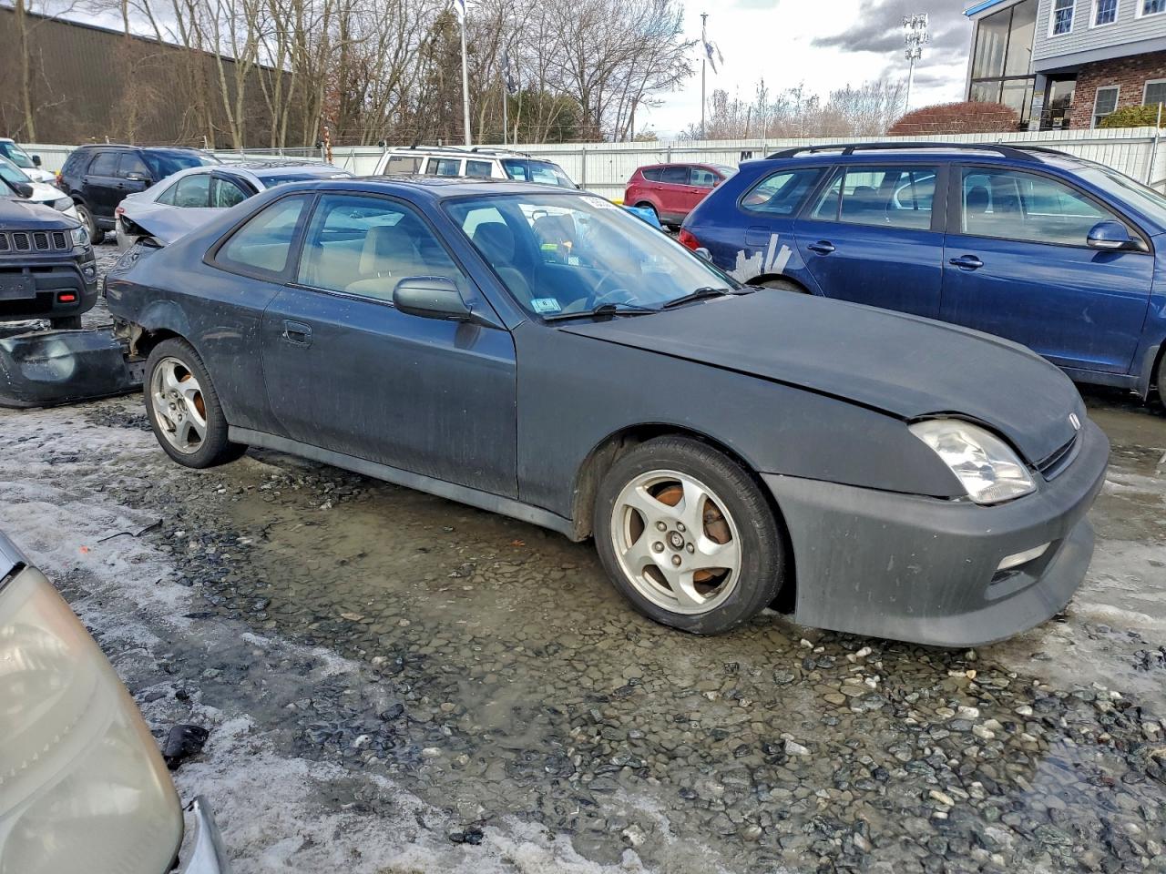 1997 Honda Prelude Green vin: JHMBB6147VC000167