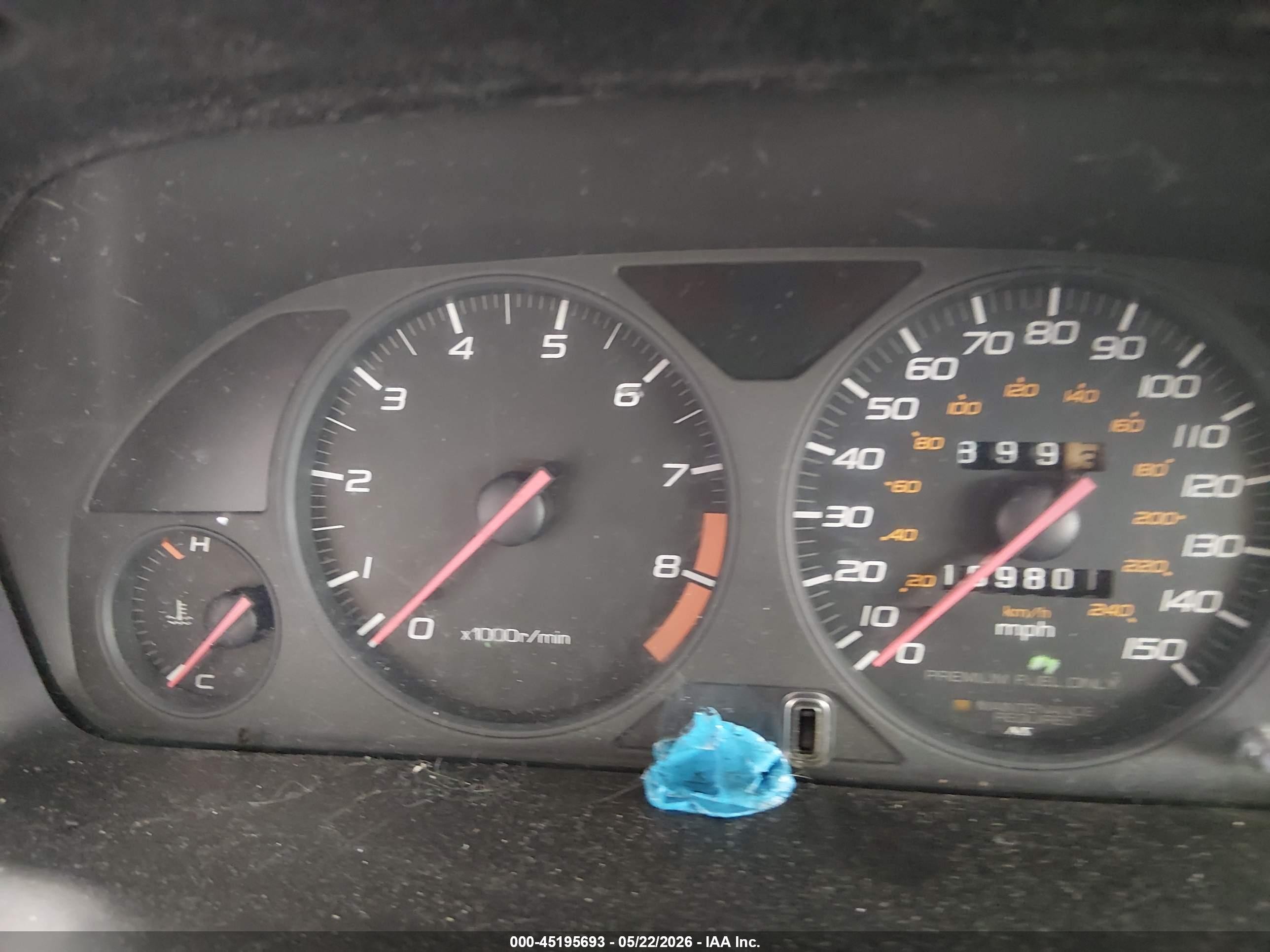 2000 Honda Prelude   Red vin: JHMBB6147YC002585