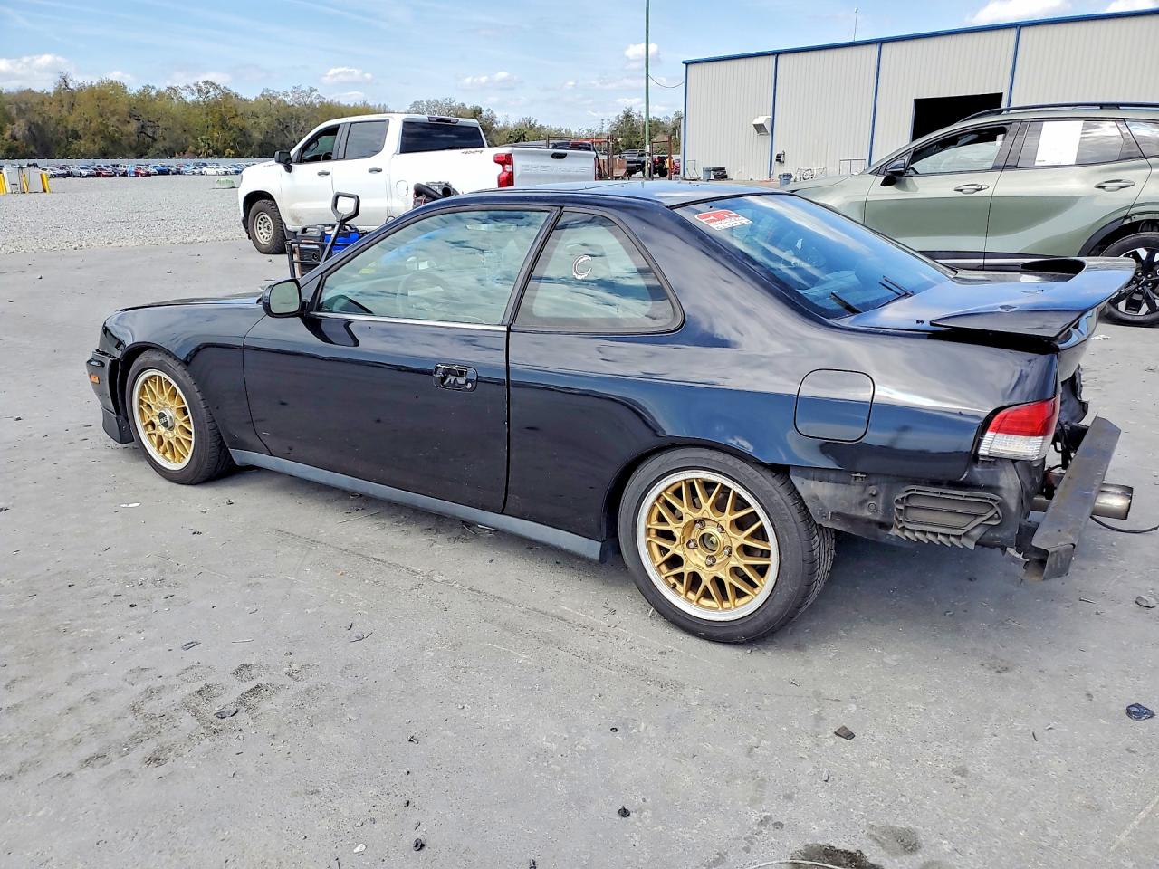 2001 Honda Prelude Black vin: JHMBB61491C000438