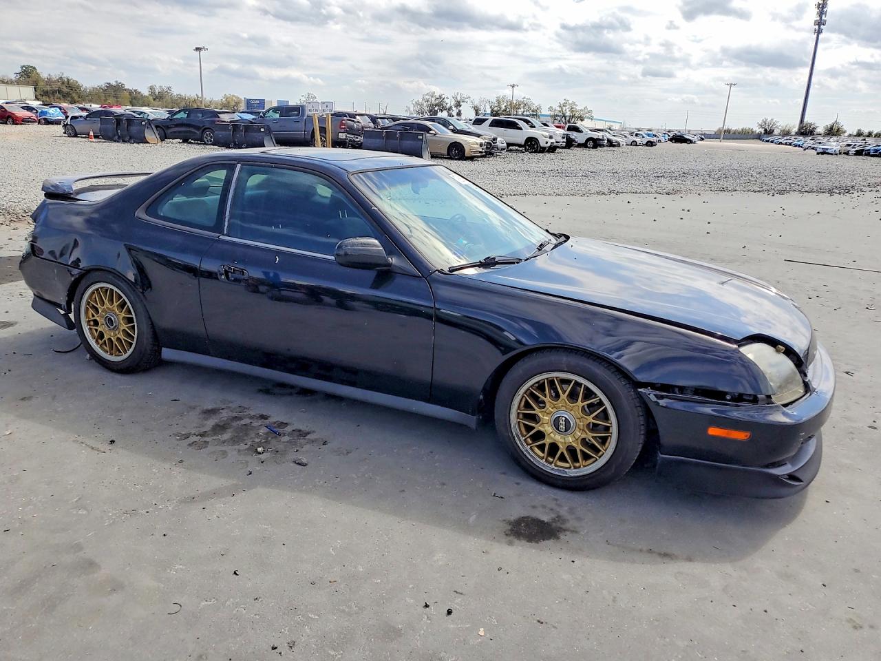 2001 Honda Prelude Black vin: JHMBB61491C000438
