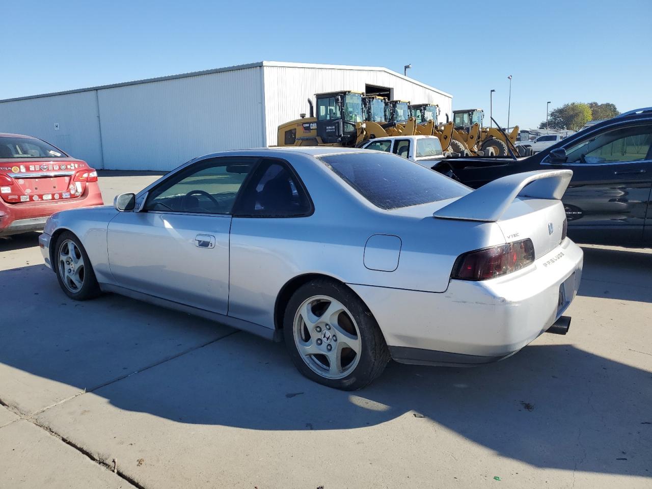 2001 Honda Prelude Silver vin: JHMBB614X1C002151