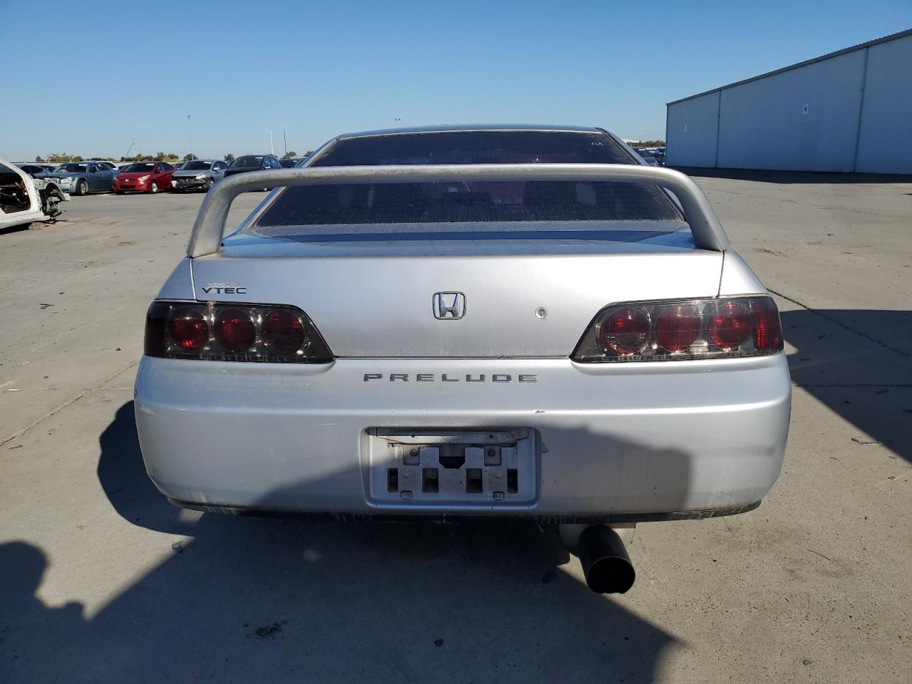 2001 Honda Prelude Silver vin: JHMBB614X1C002151