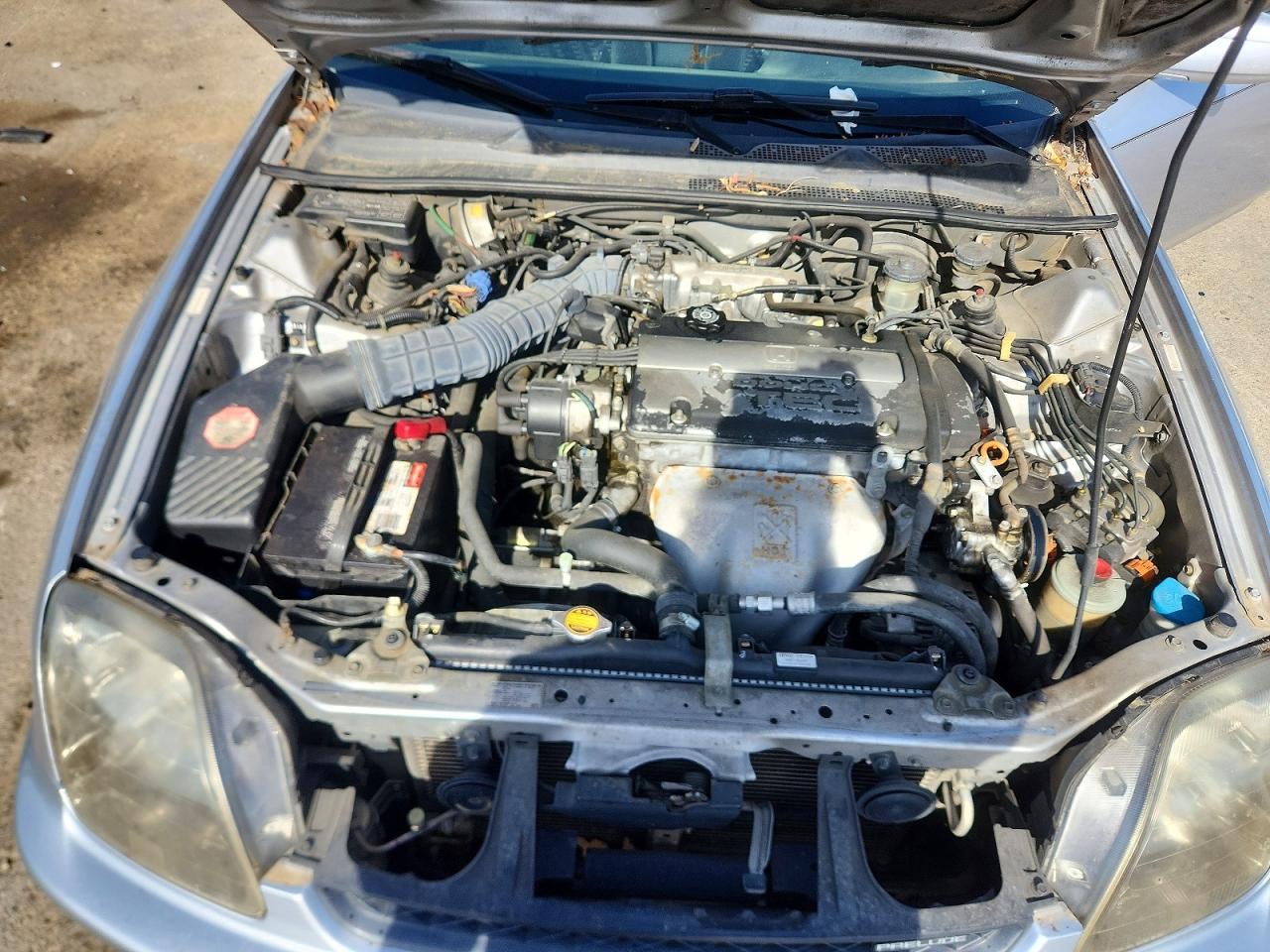 2001 Honda Prelude Gray vin: JHMBB614X1C008886