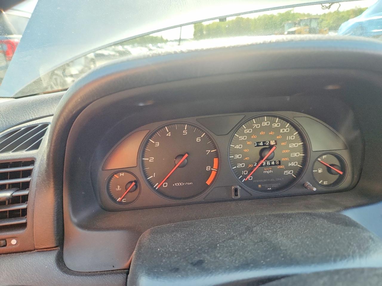 2001 Honda Prelude Gray vin: JHMBB614X1C008886