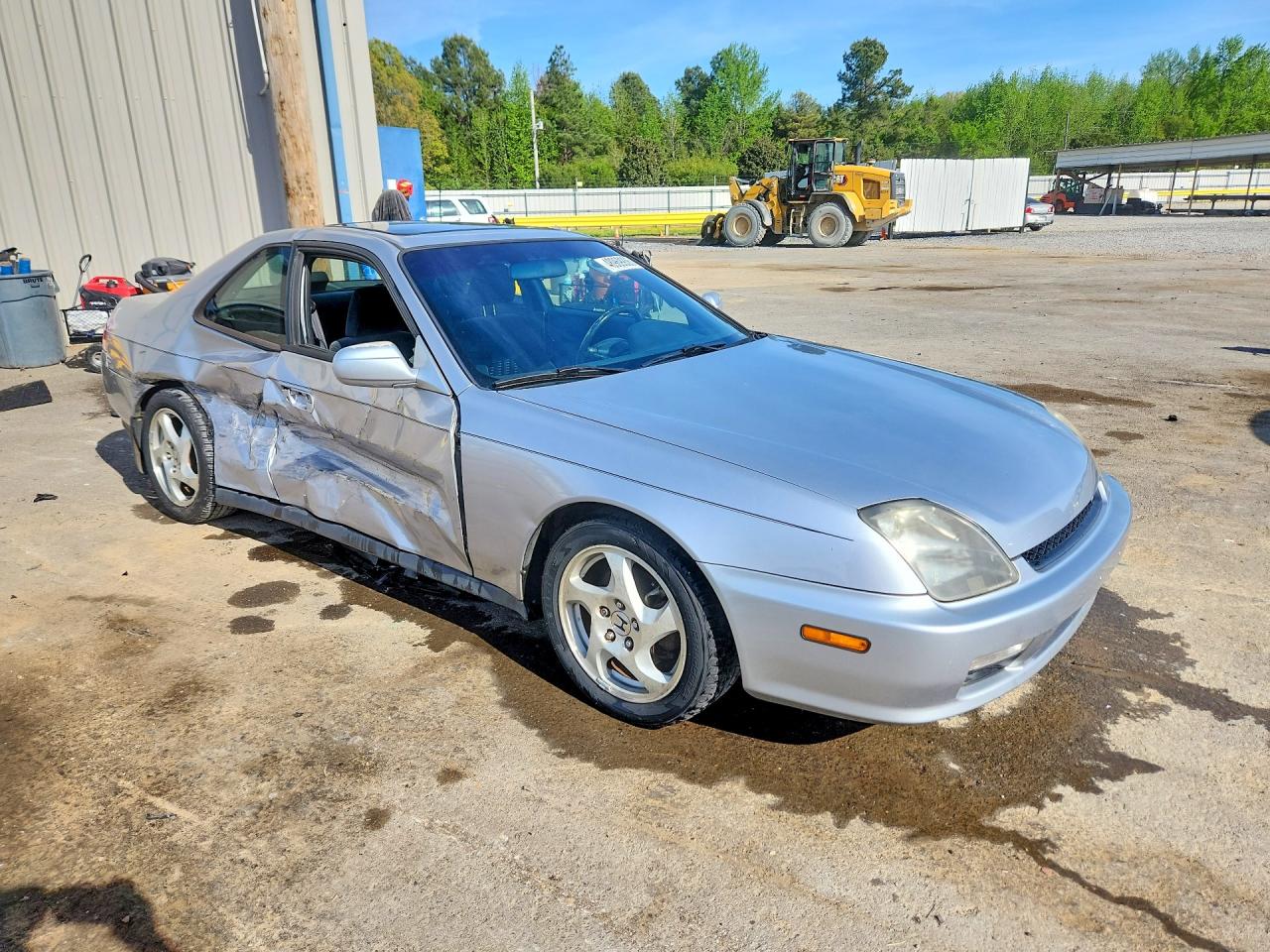 2001 Honda Prelude Gray vin: JHMBB614X1C008886