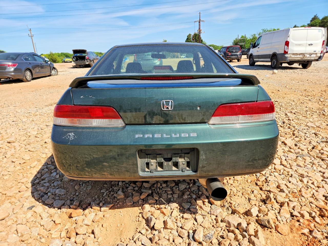2000 Honda Prelude Green vin: JHMBB614XYC004802