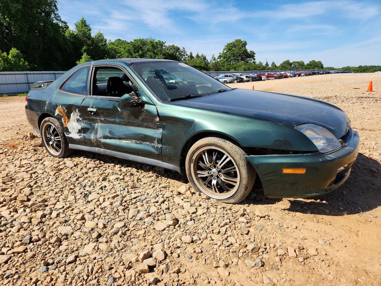2000 Honda Prelude Green vin: JHMBB614XYC004802