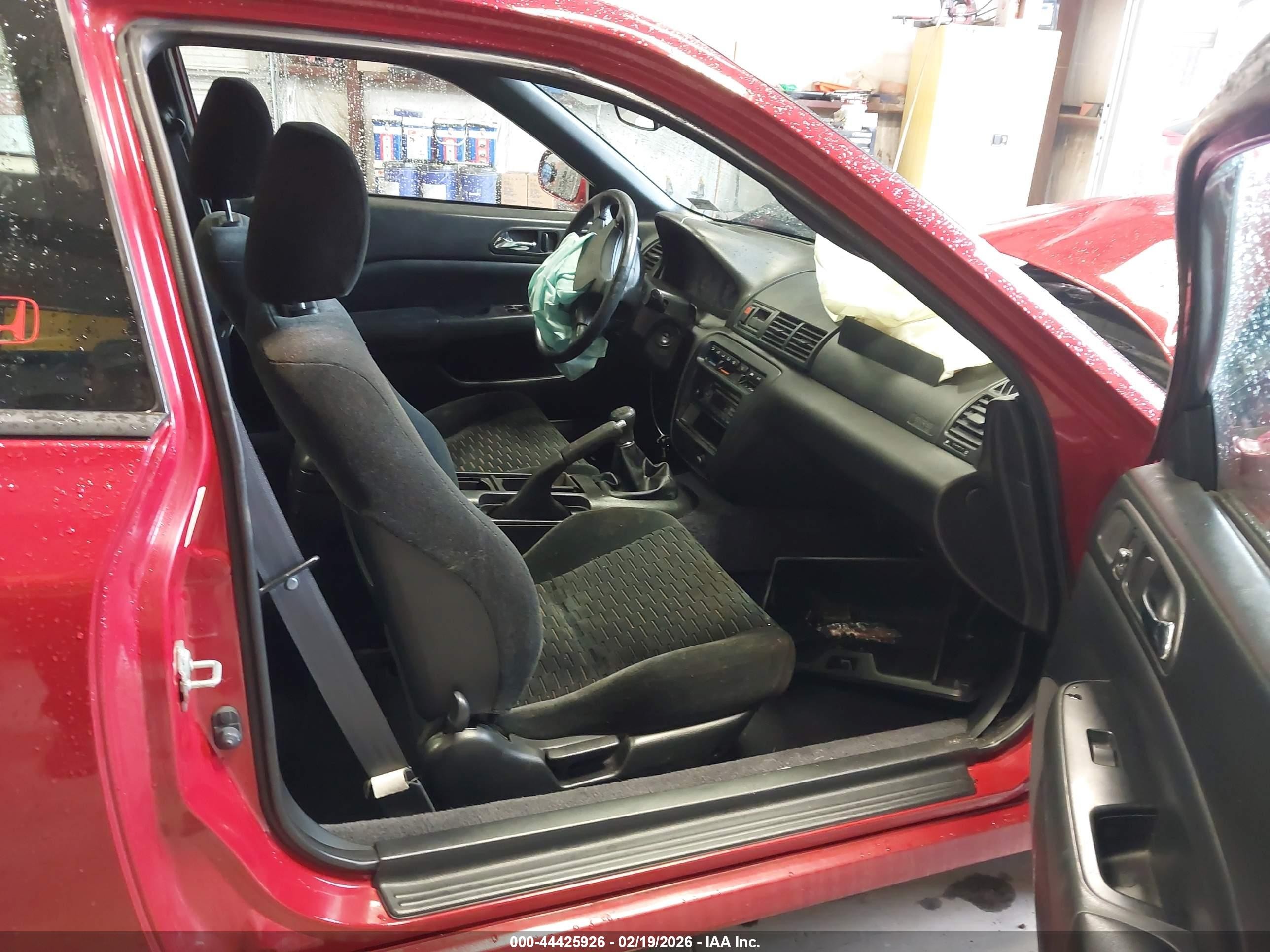1997 Honda Prelude Sh Красный vin: JHMBB6150VC008443