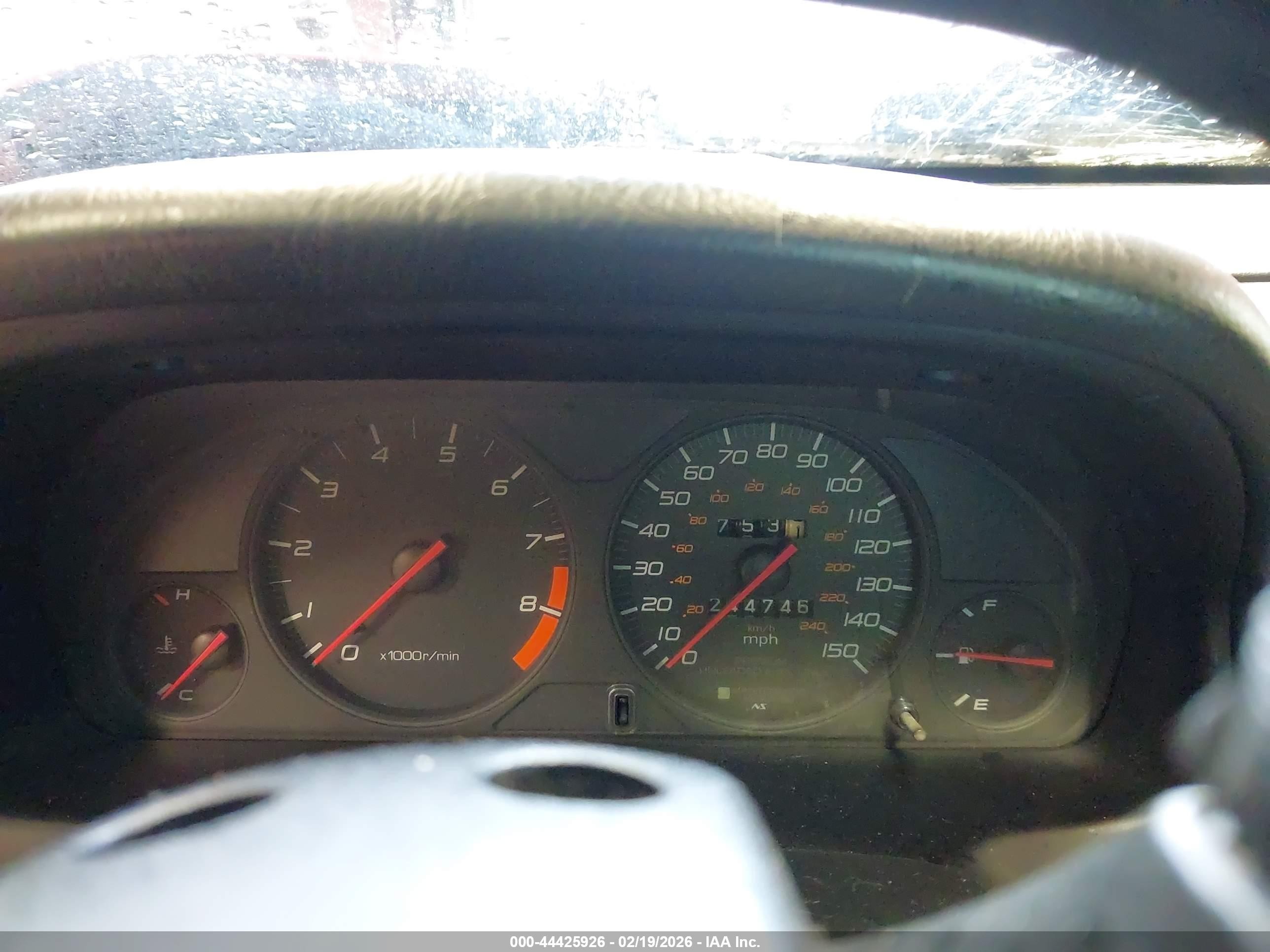 1997 Honda Prelude Sh Красный vin: JHMBB6150VC008443