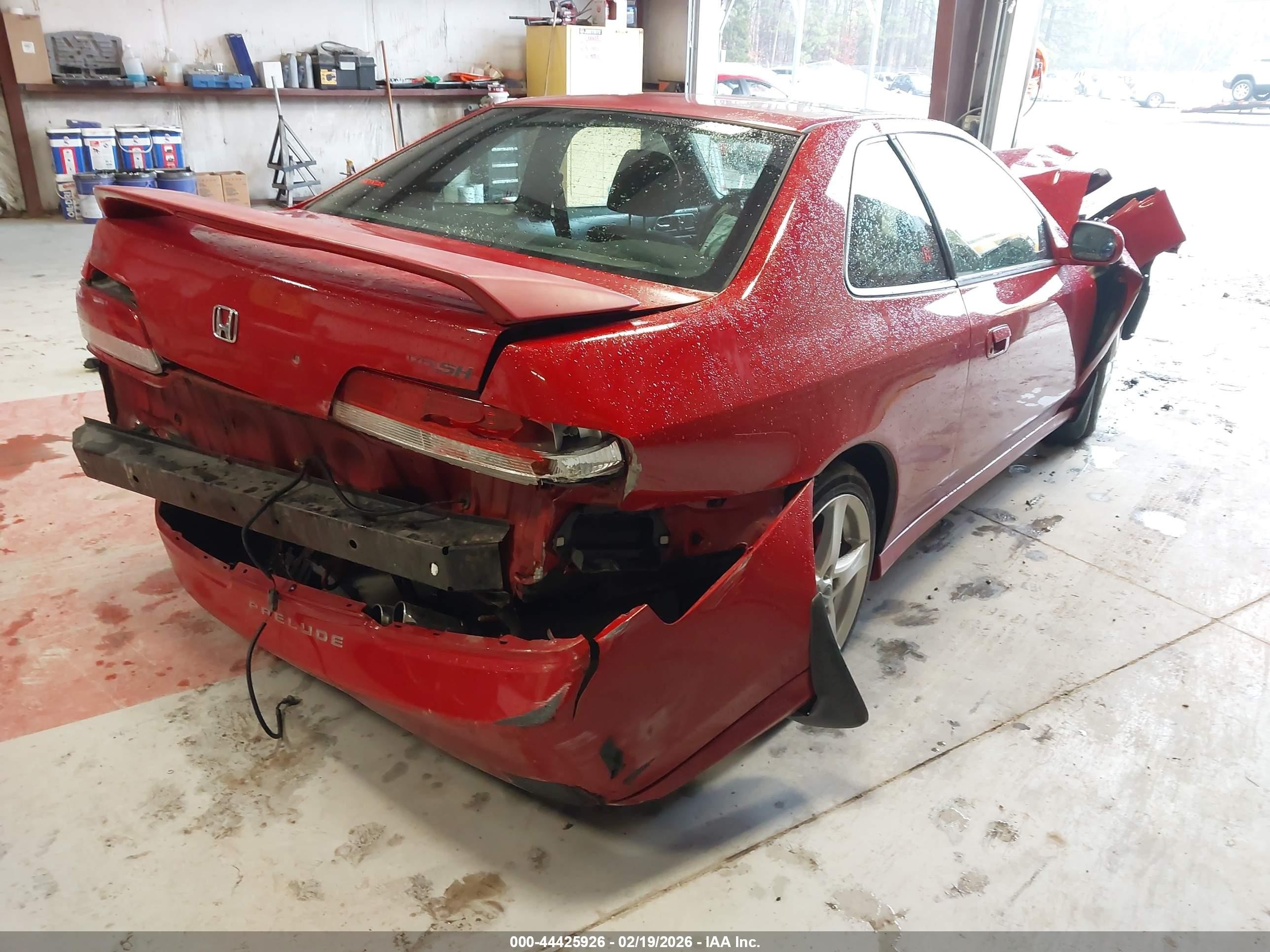 1997 Honda Prelude Sh Красный vin: JHMBB6150VC008443