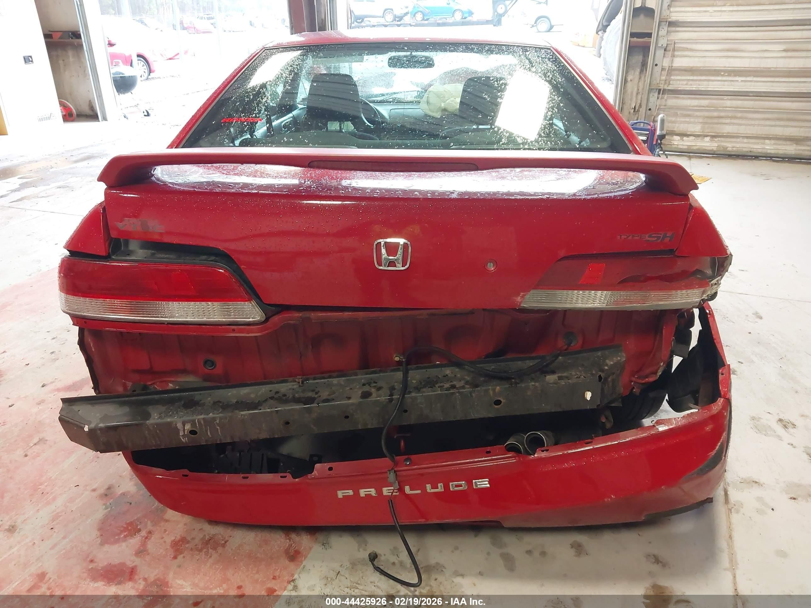 1997 Honda Prelude Sh Красный vin: JHMBB6150VC008443