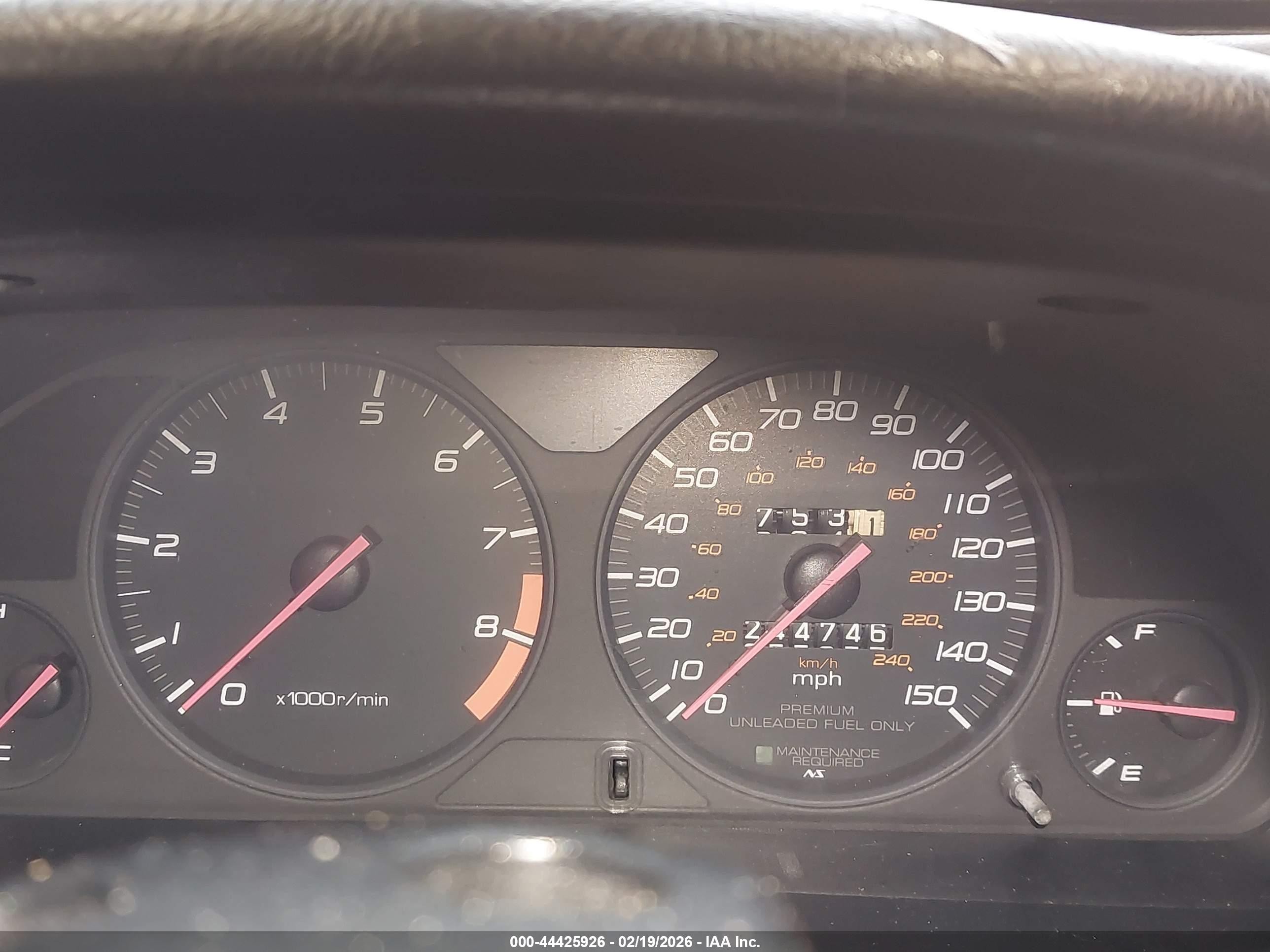 1997 Honda Prelude Sh Красный vin: JHMBB6150VC008443