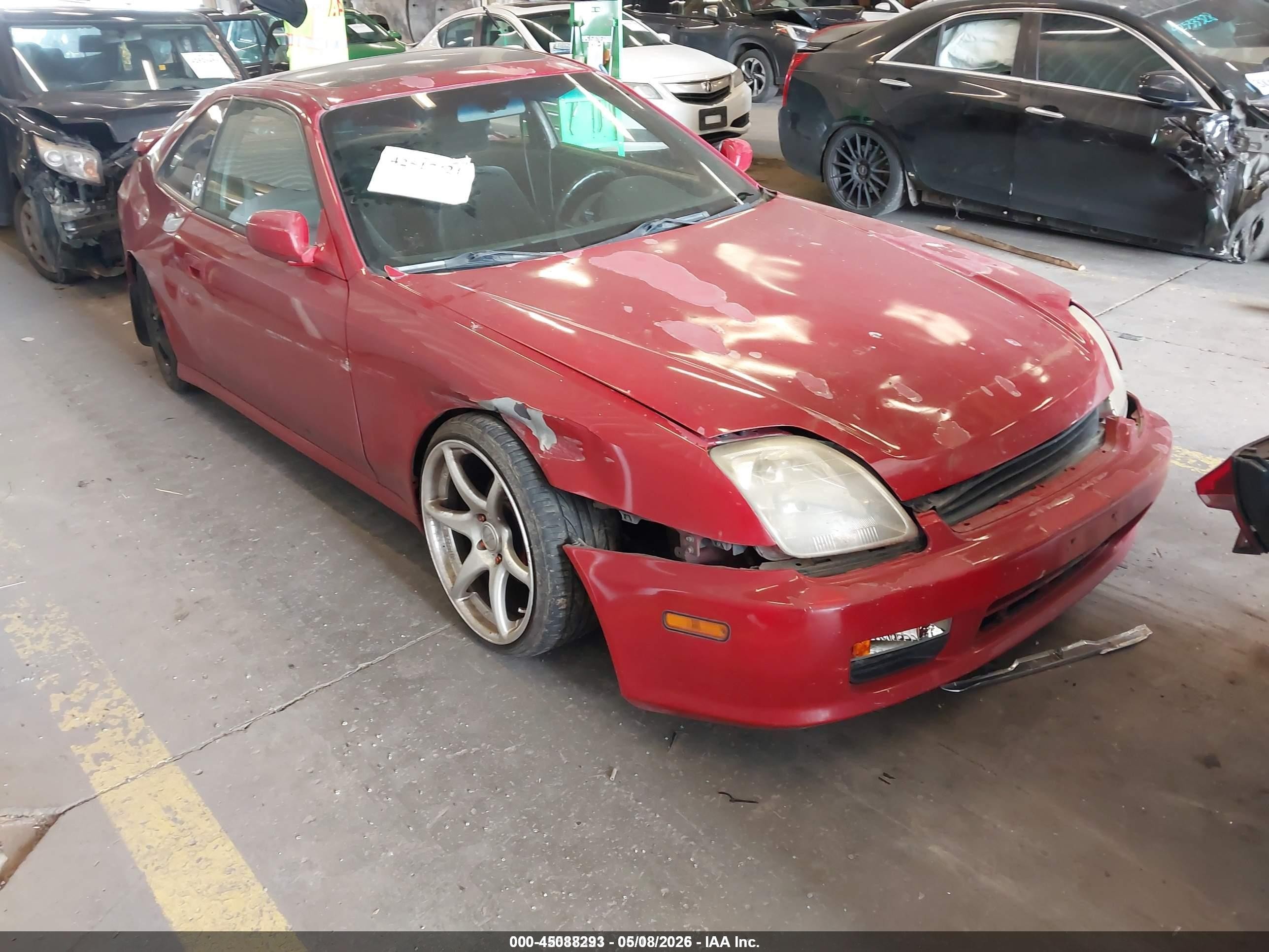 1998 Honda Prelude Type Sh Red vin: JHMBB6151WC015242