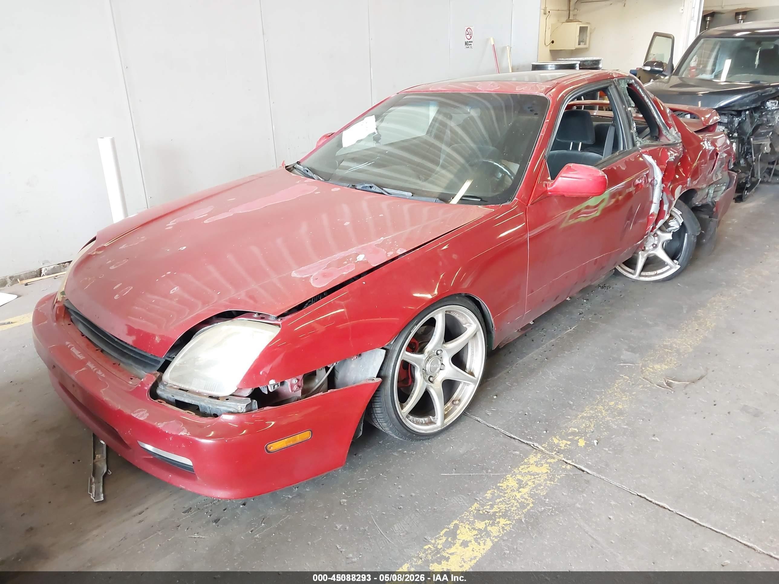 1998 Honda Prelude Type Sh Red vin: JHMBB6151WC015242
