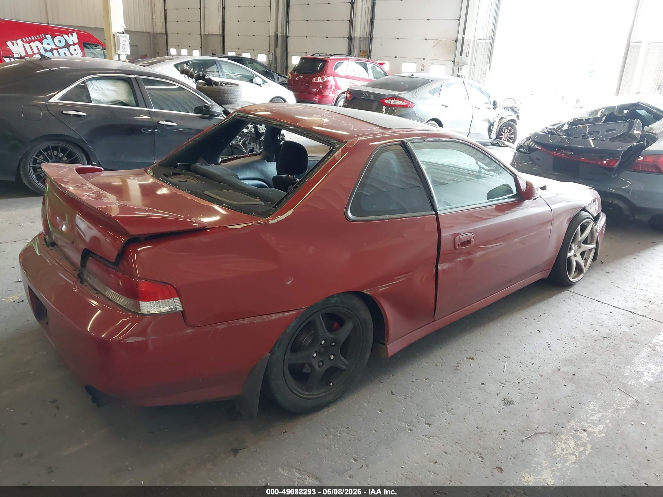1998 Honda Prelude Type Sh Red vin: JHMBB6151WC015242