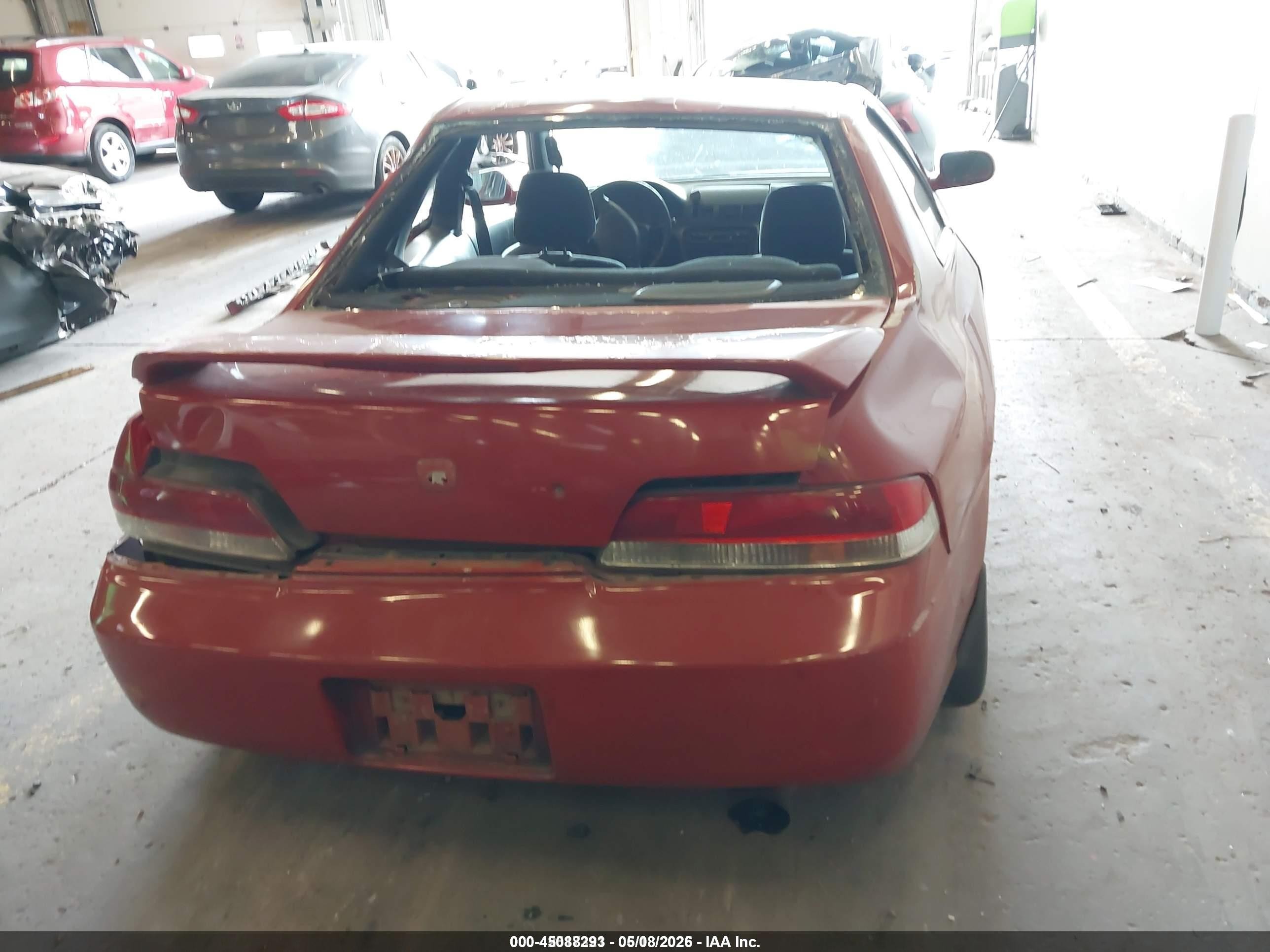 1998 Honda Prelude Type Sh Red vin: JHMBB6151WC015242