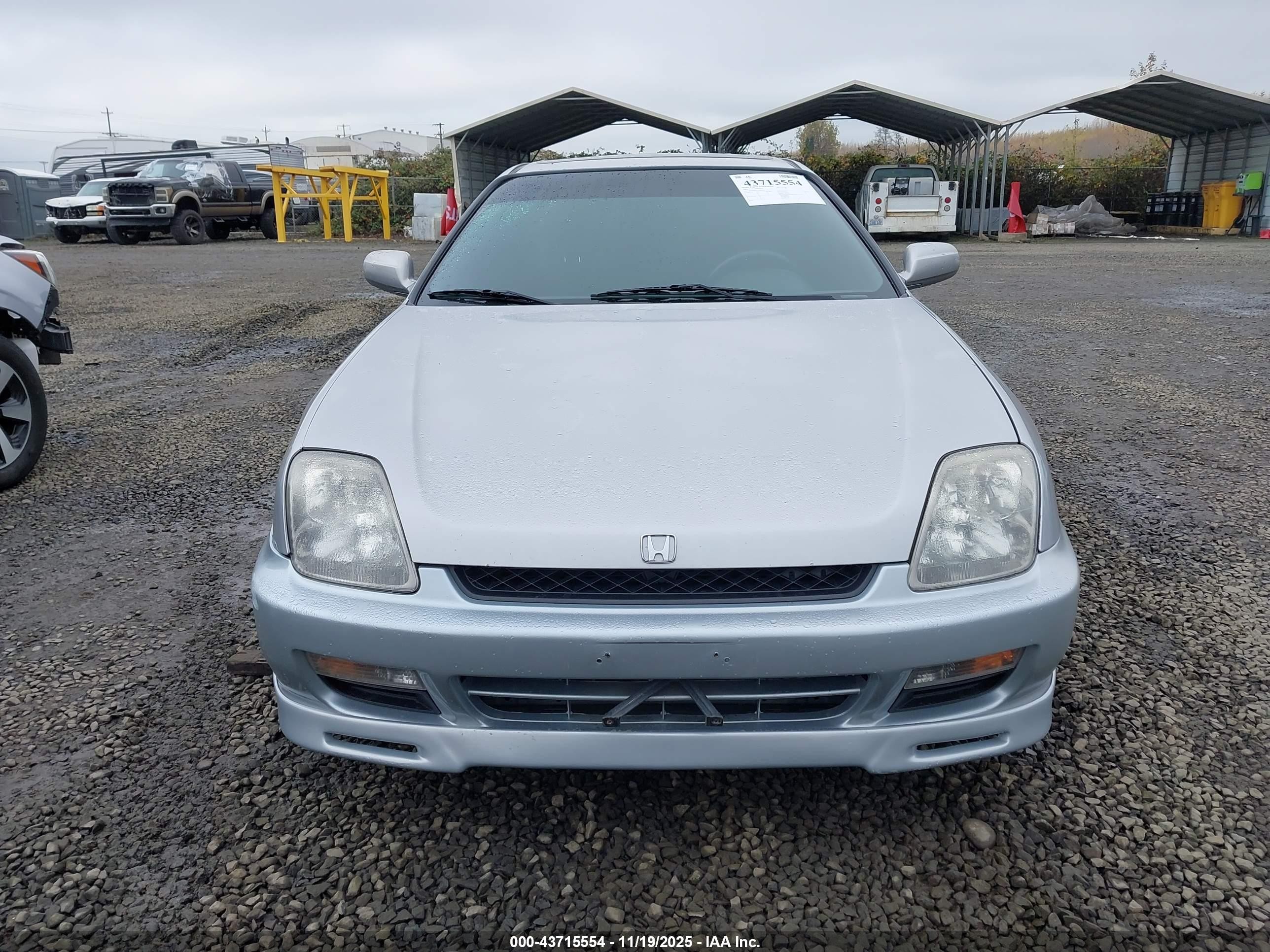 2001 Honda Prelude Type Sh Silver vin: JHMBB61531C000430