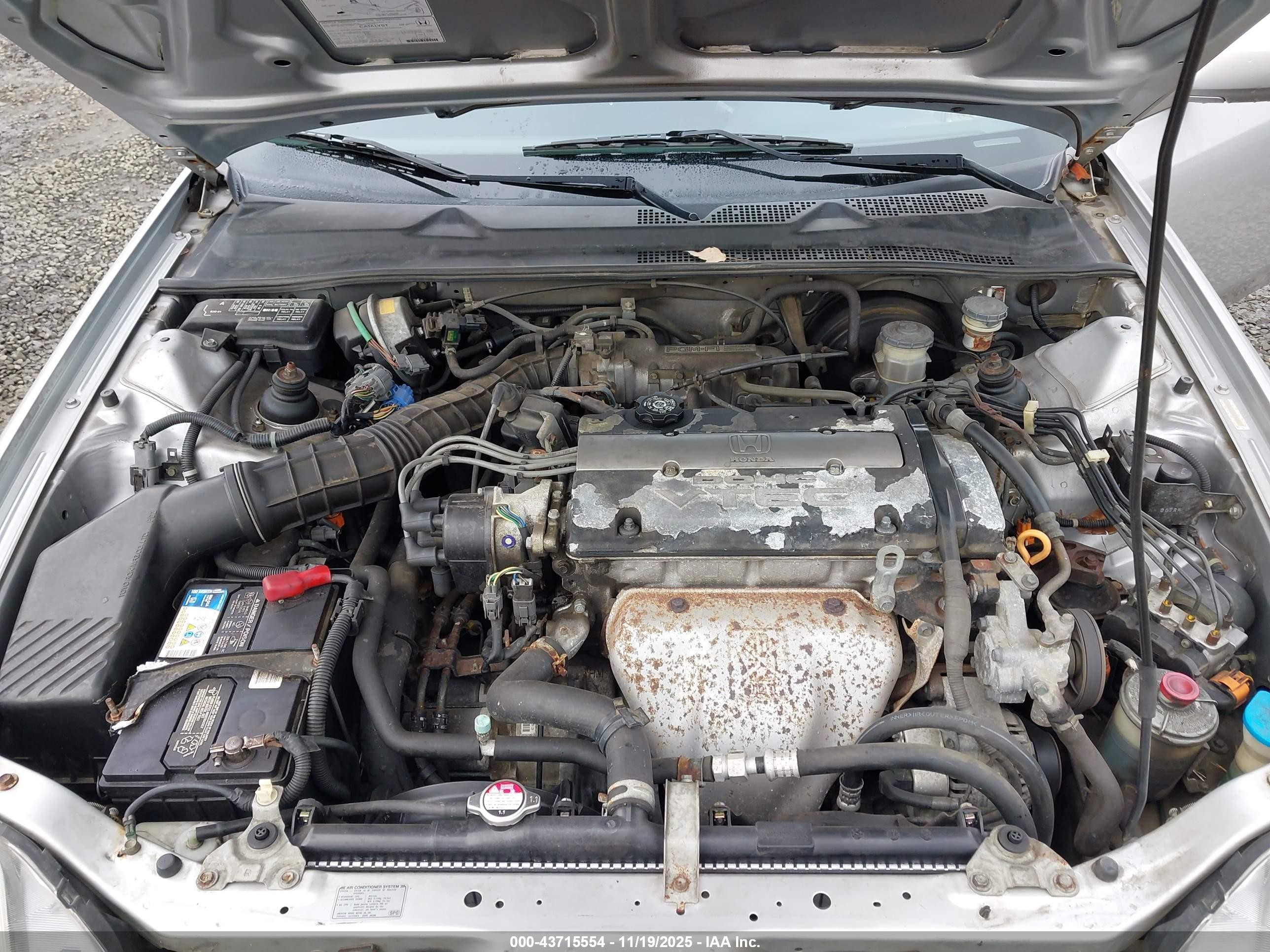 2001 Honda Prelude Type Sh Silver vin: JHMBB61531C000430