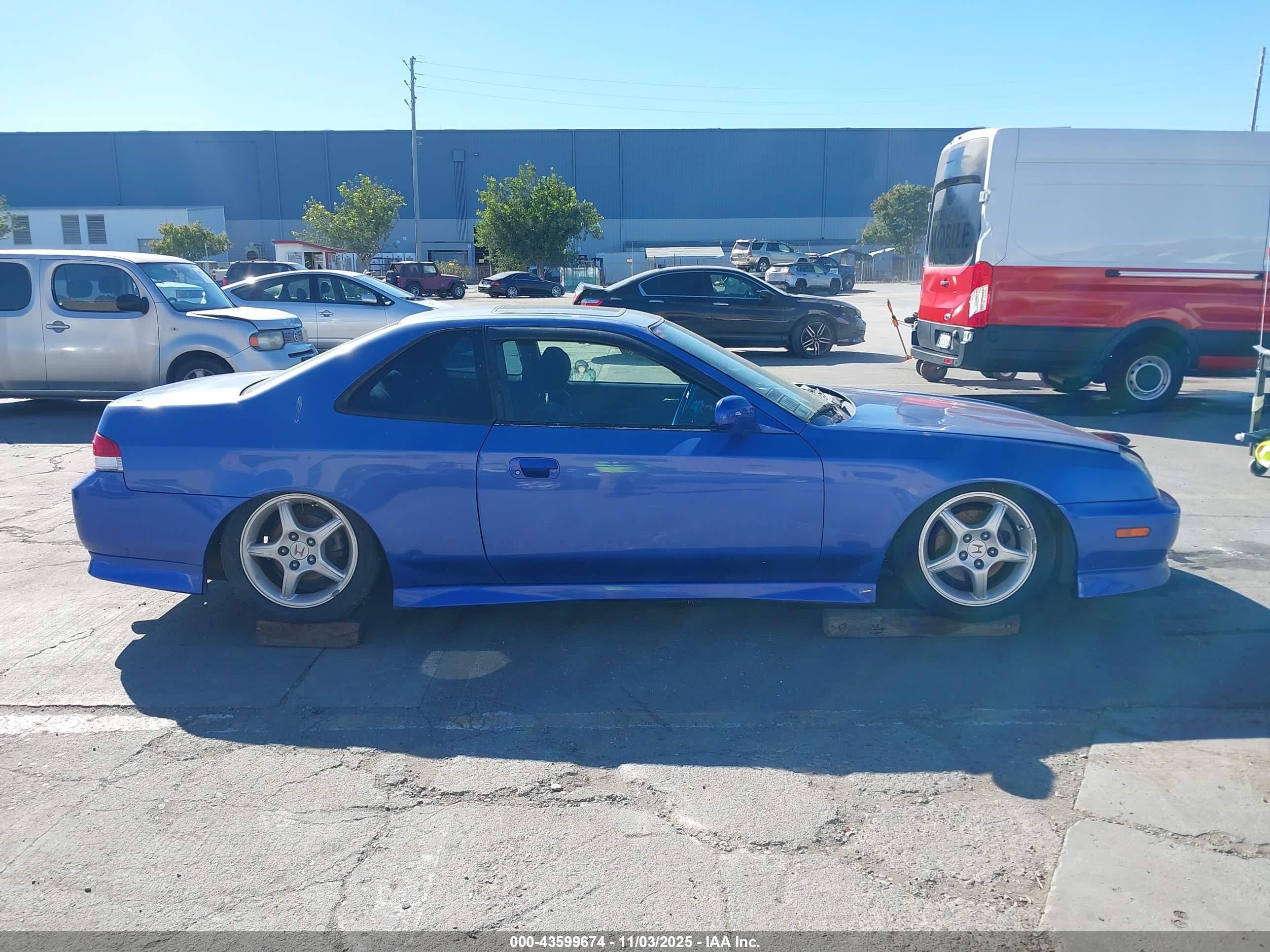 2001 Honda Prelude Type Sh Синий vin: JHMBB61571C011799