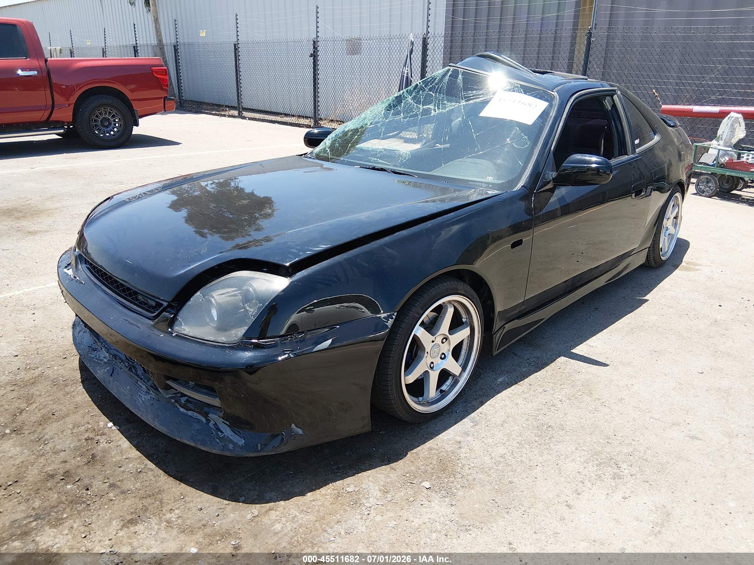 1998 Honda Prelude Type Sh Black vin: JHMBB6158WC012192