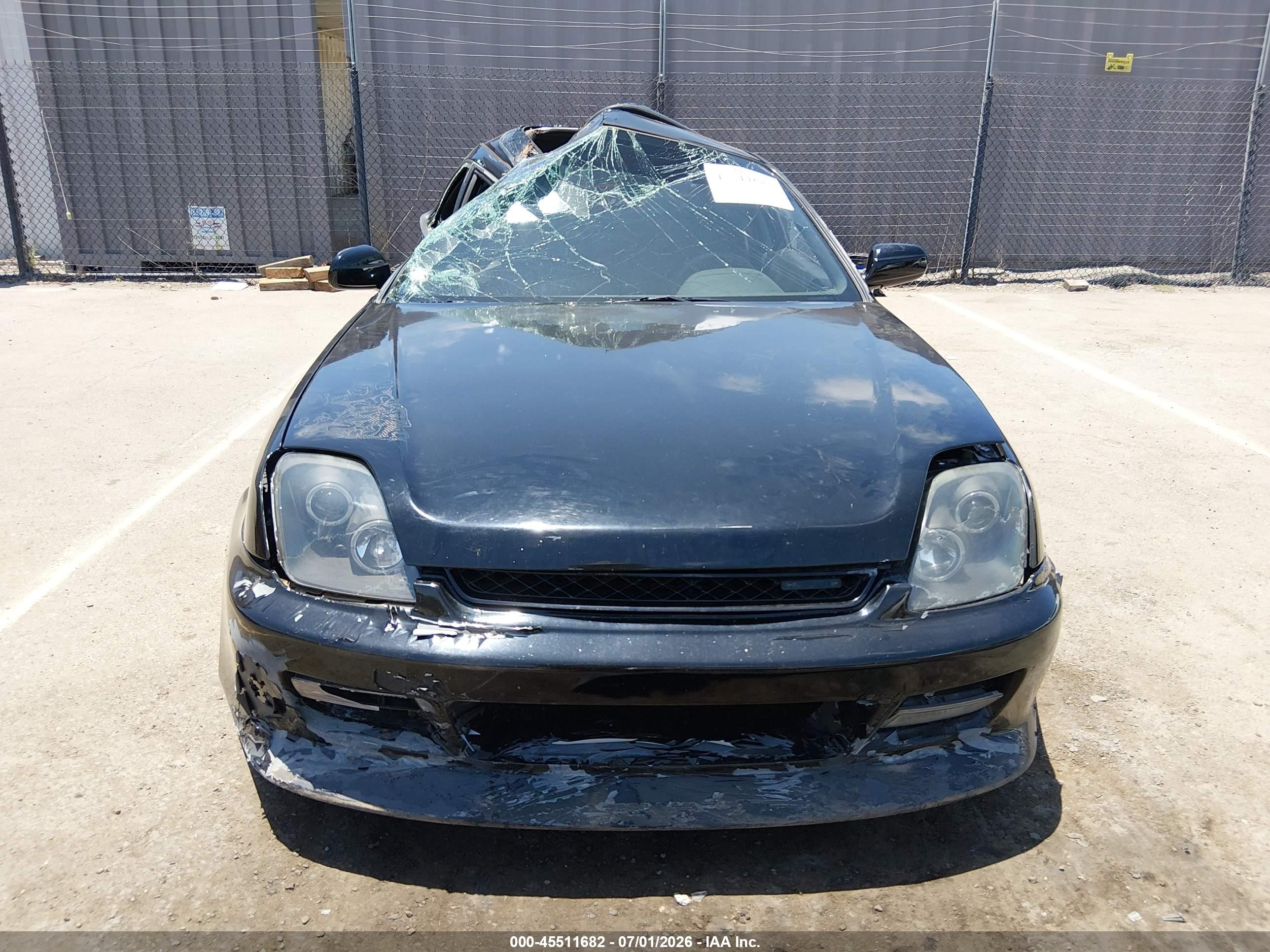 1998 Honda Prelude Type Sh Black vin: JHMBB6158WC012192