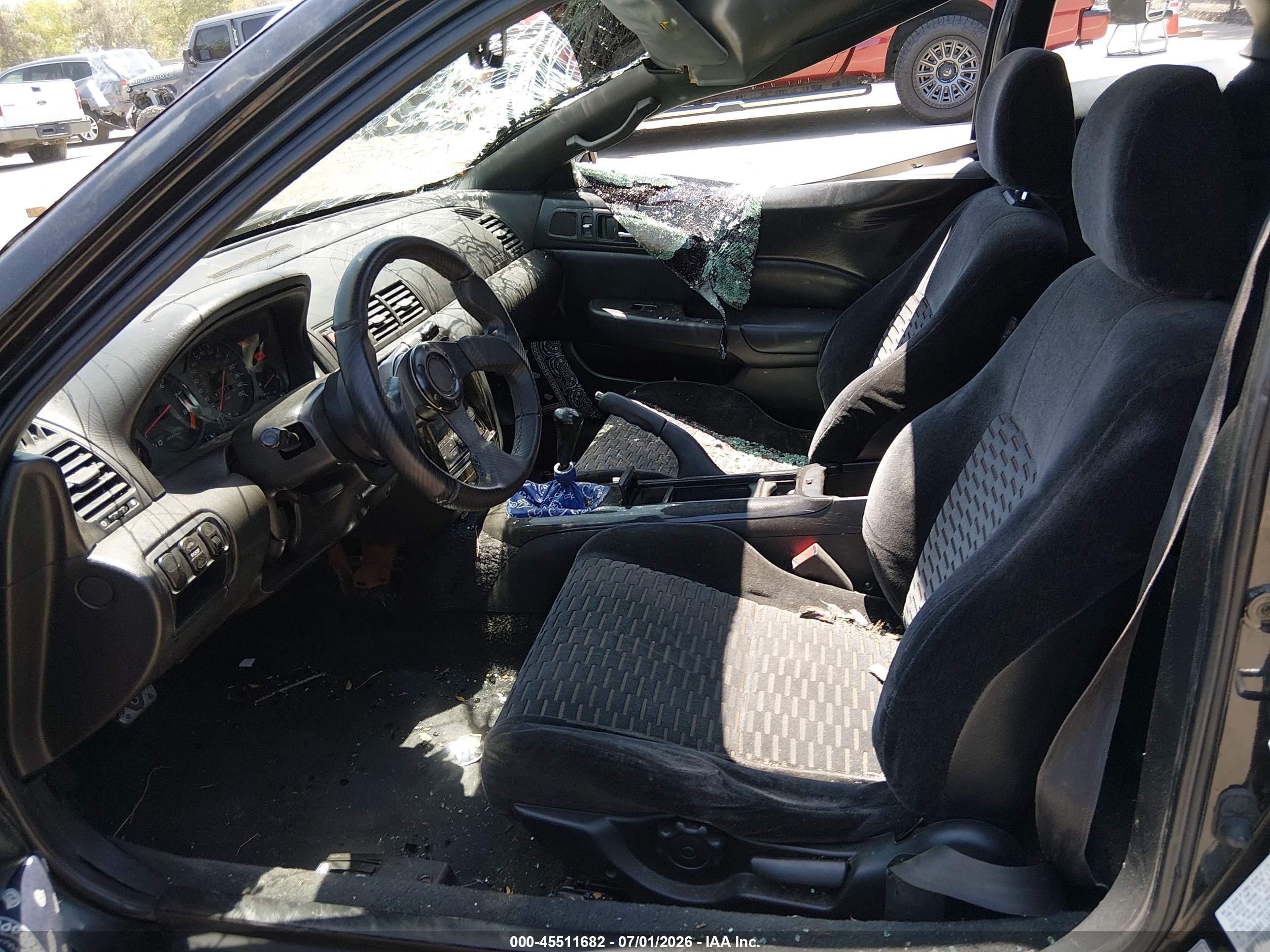 1998 Honda Prelude Type Sh Black vin: JHMBB6158WC012192