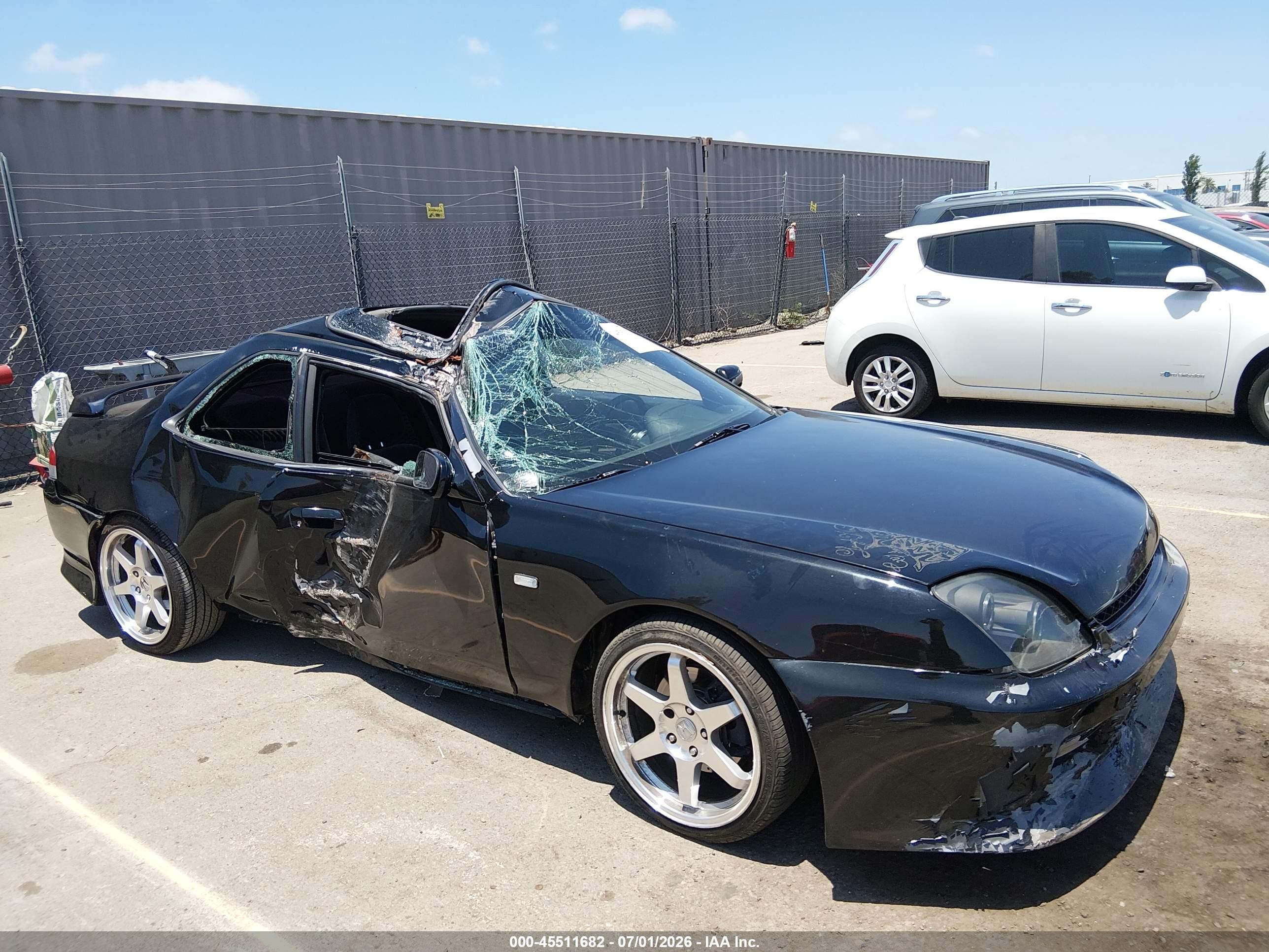 1998 Honda Prelude Type Sh Black vin: JHMBB6158WC012192
