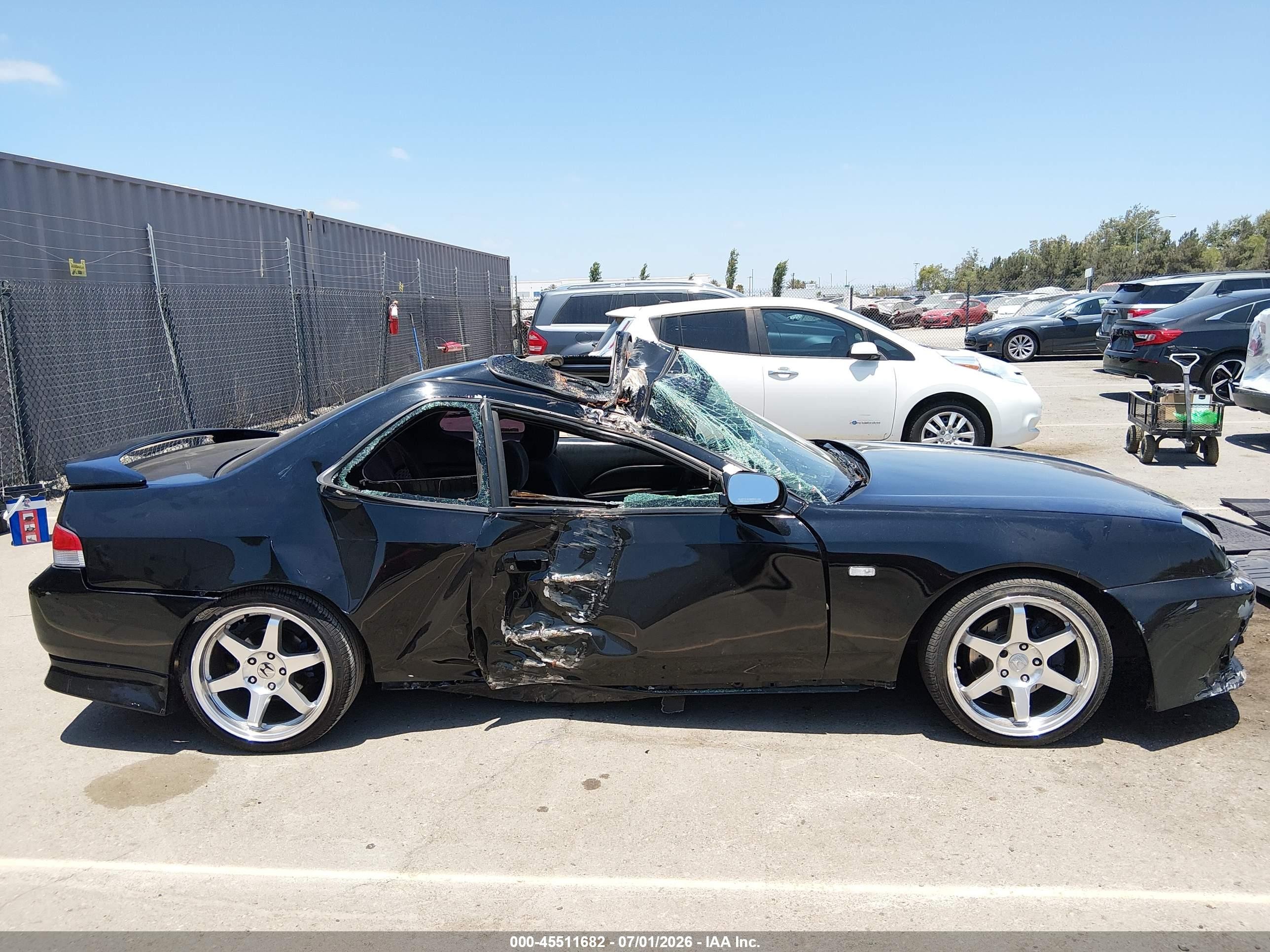 1998 Honda Prelude Type Sh Black vin: JHMBB6158WC012192