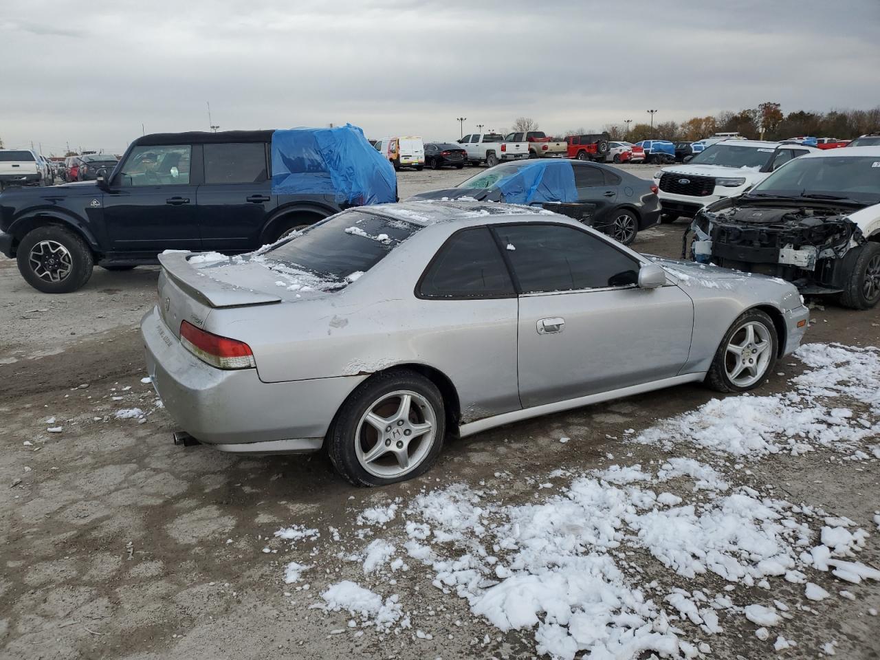 2001 Honda Prelude Sh Silver vin: JHMBB61591C010802