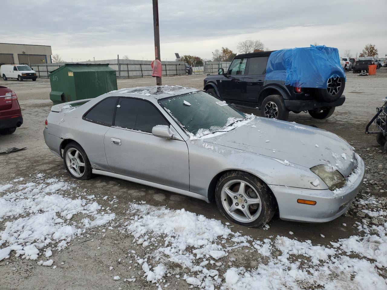 2001 Honda Prelude Sh Silver vin: JHMBB61591C010802