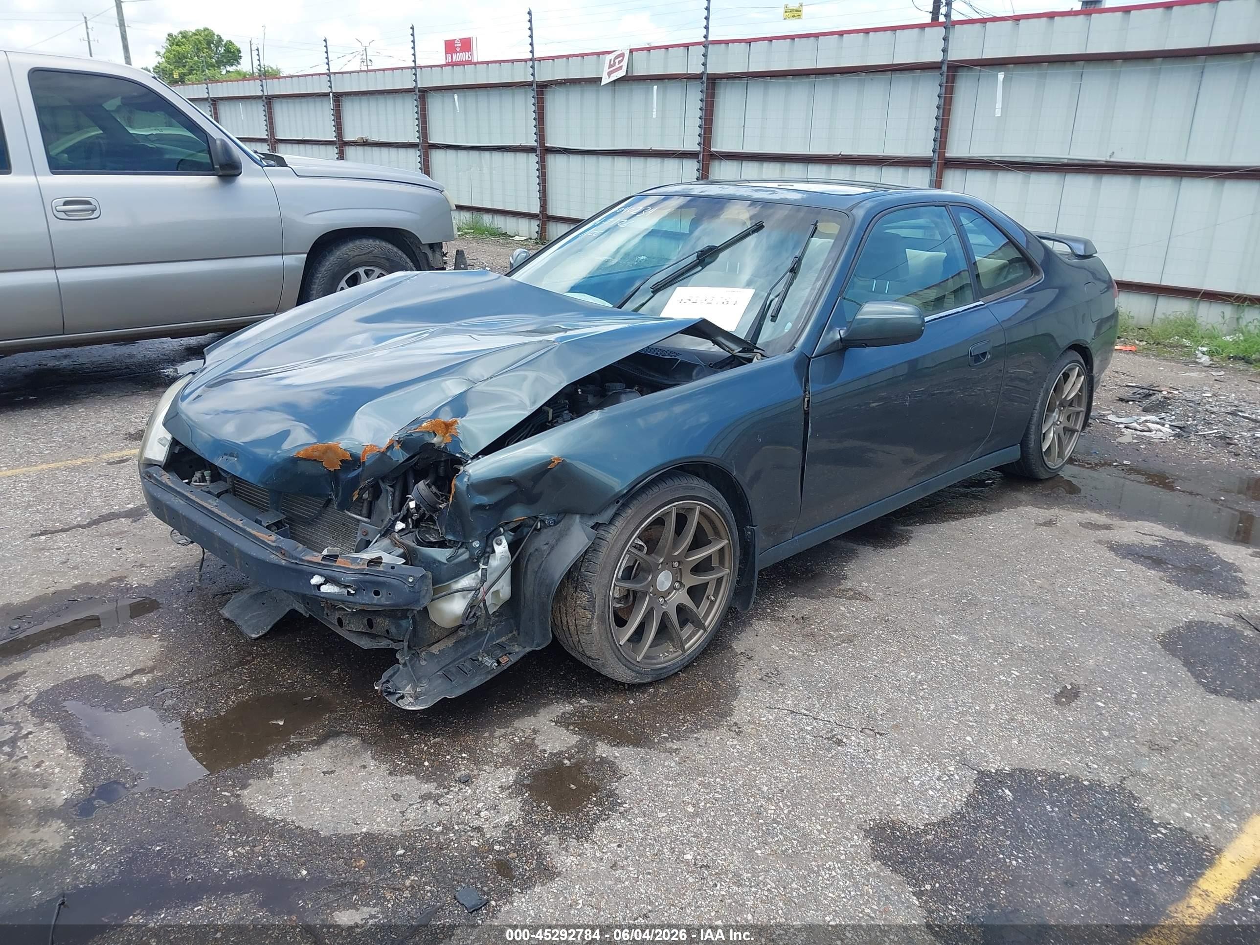1997 Honda Prelude Sh Gray vin: JHMBB6159VC009073