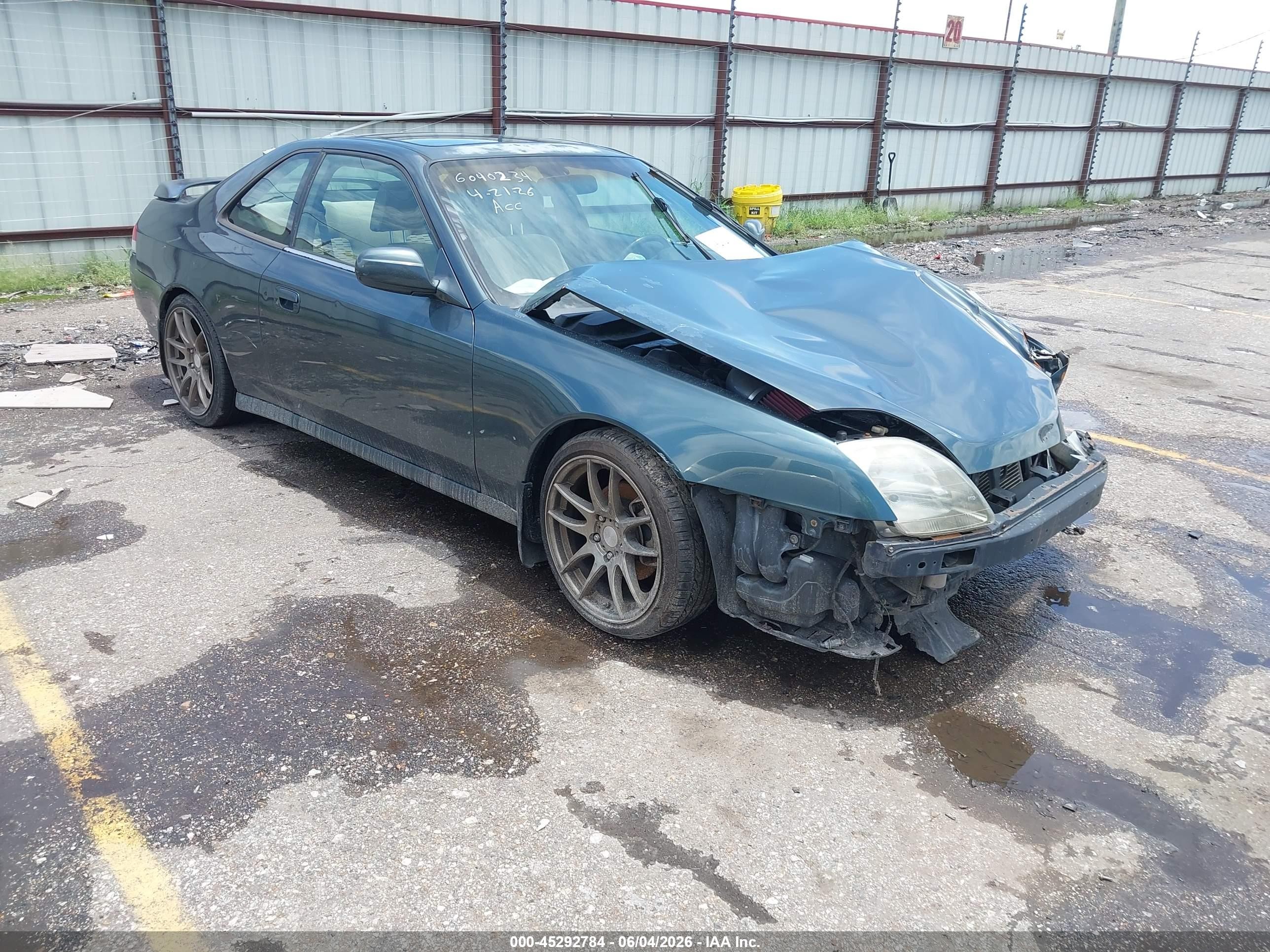 1997 Honda Prelude Sh Gray vin: JHMBB6159VC009073