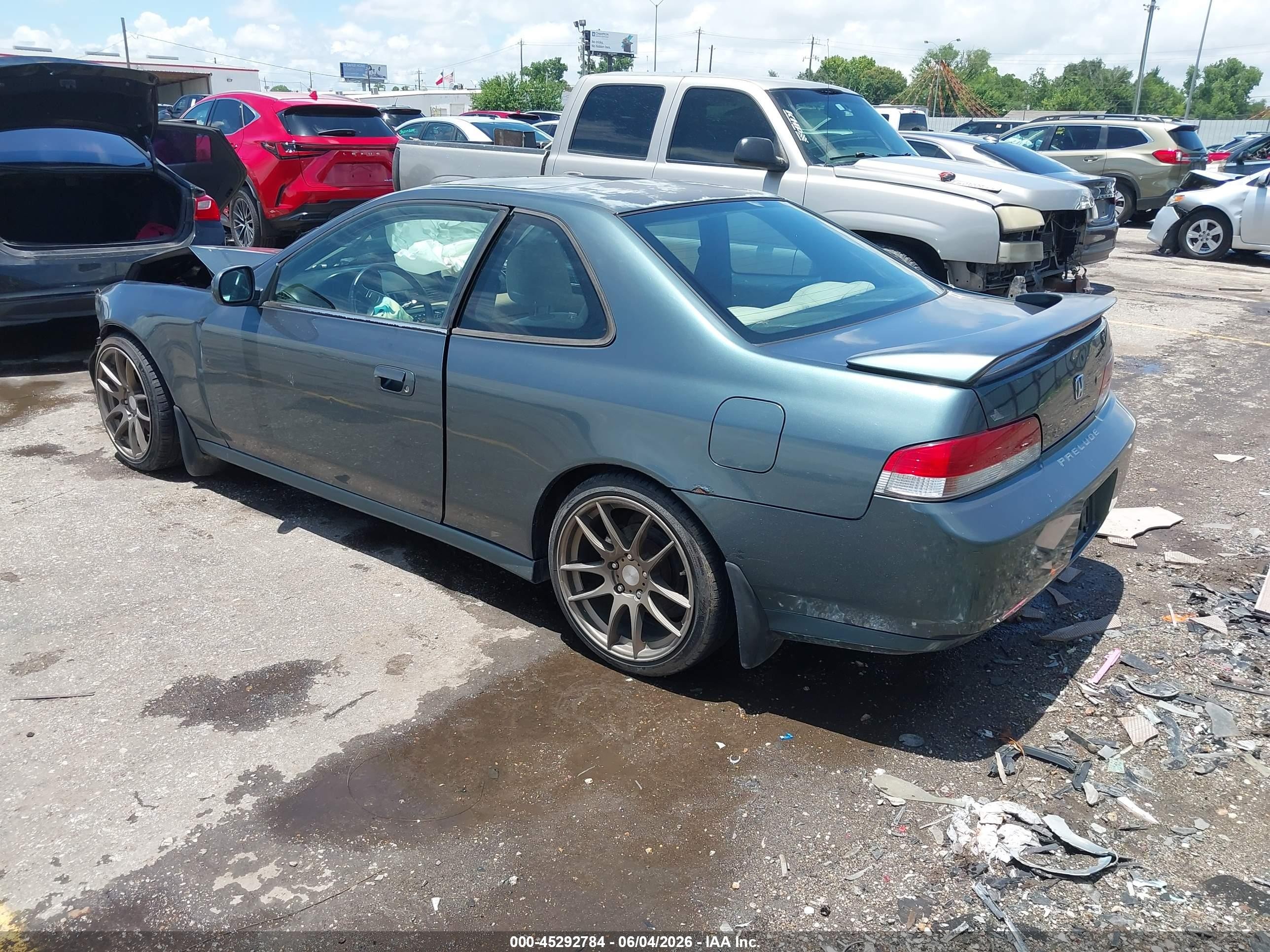 1997 Honda Prelude Sh Gray vin: JHMBB6159VC009073