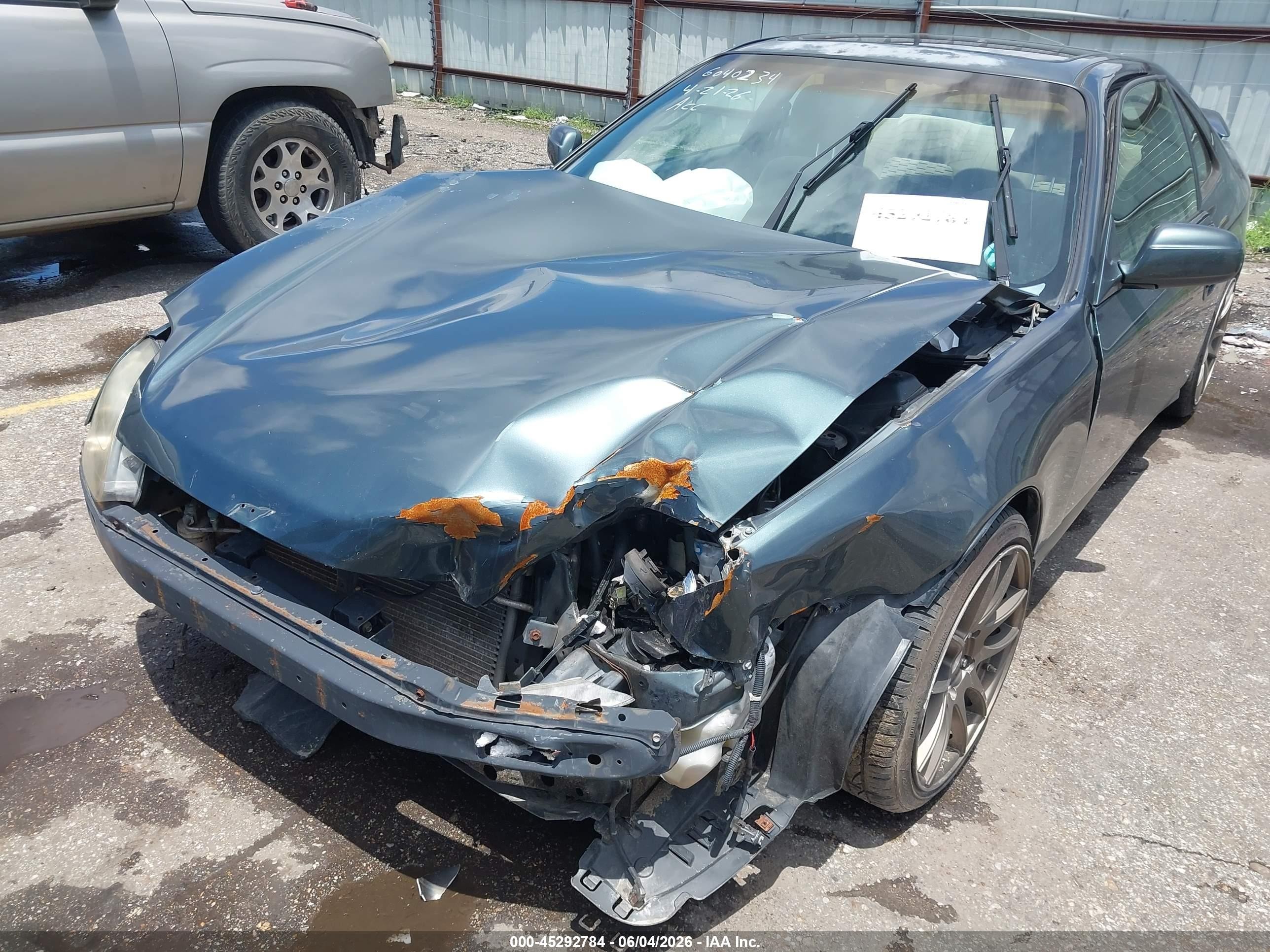 1997 Honda Prelude Sh Gray vin: JHMBB6159VC009073