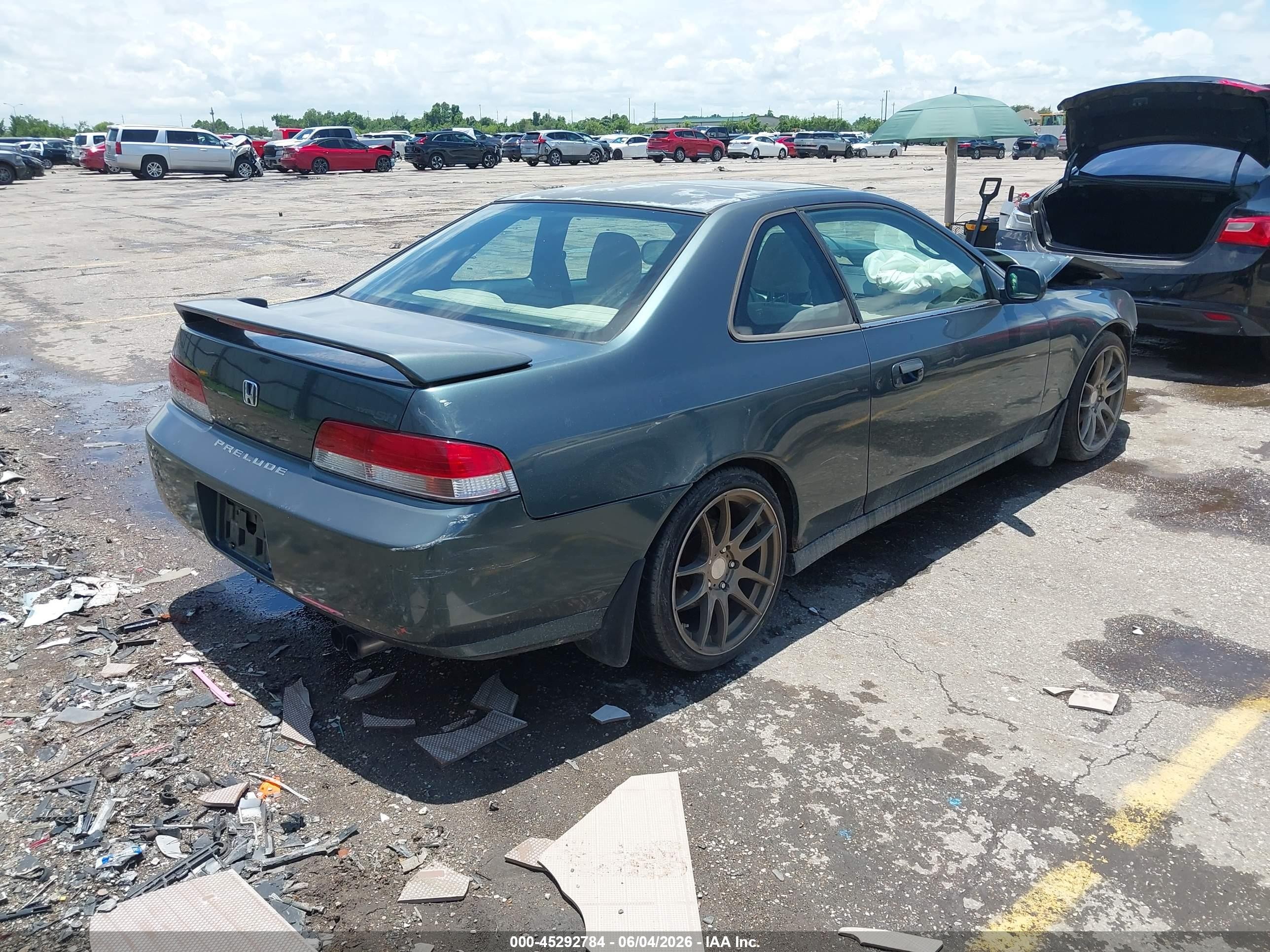 1997 Honda Prelude Sh Gray vin: JHMBB6159VC009073