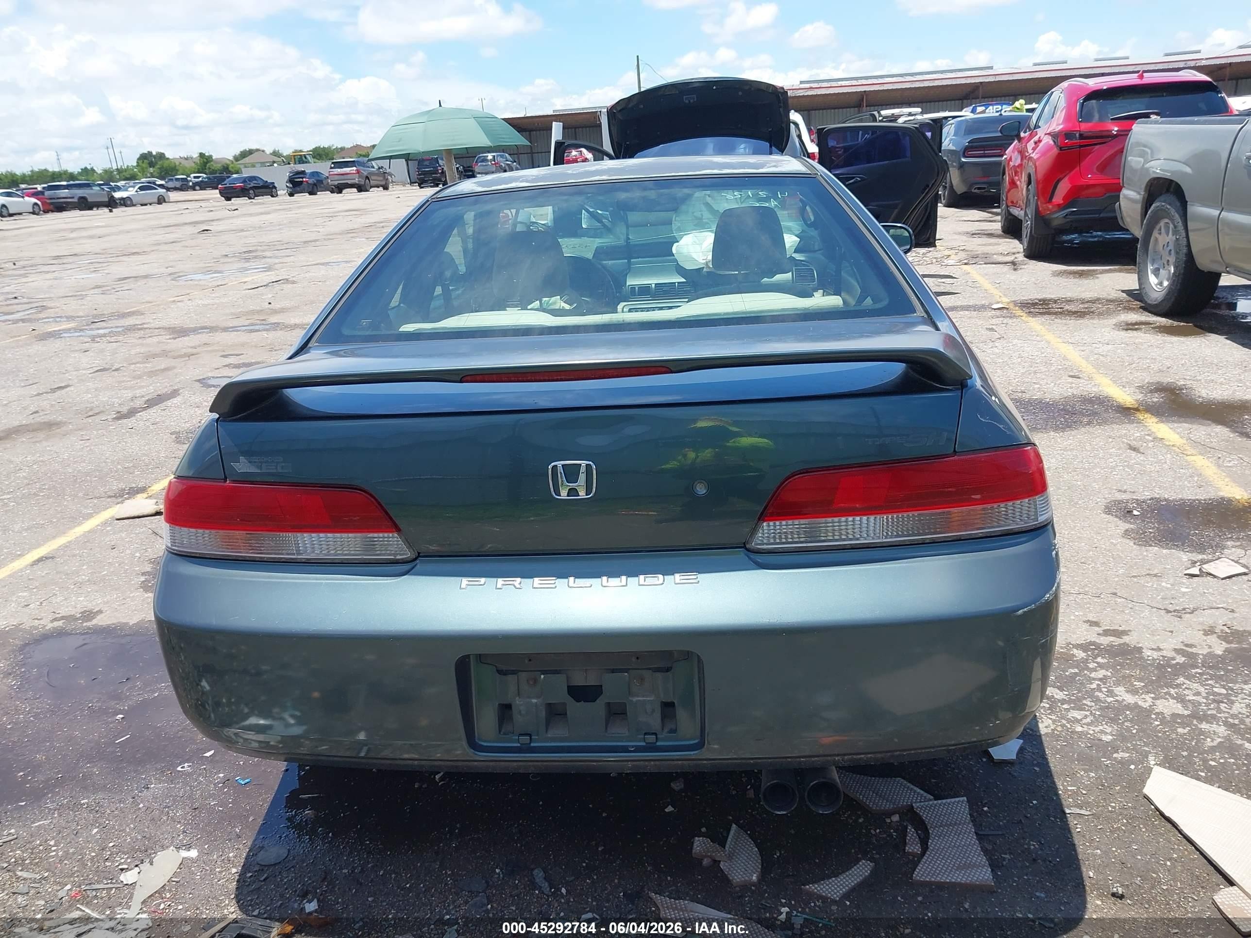 1997 Honda Prelude Sh Gray vin: JHMBB6159VC009073