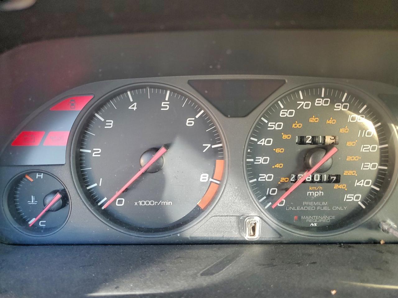 1997 Honda Prelude Sh Silver vin: JHMBB615XVC010085