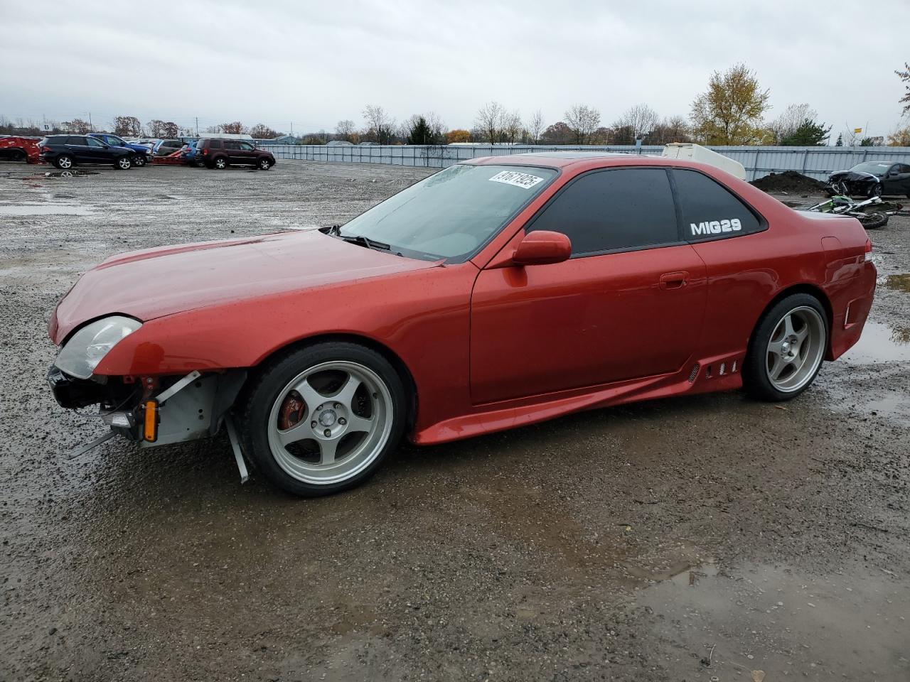 2001 Honda Prelude Se Red vin: JHMBB61771C801718